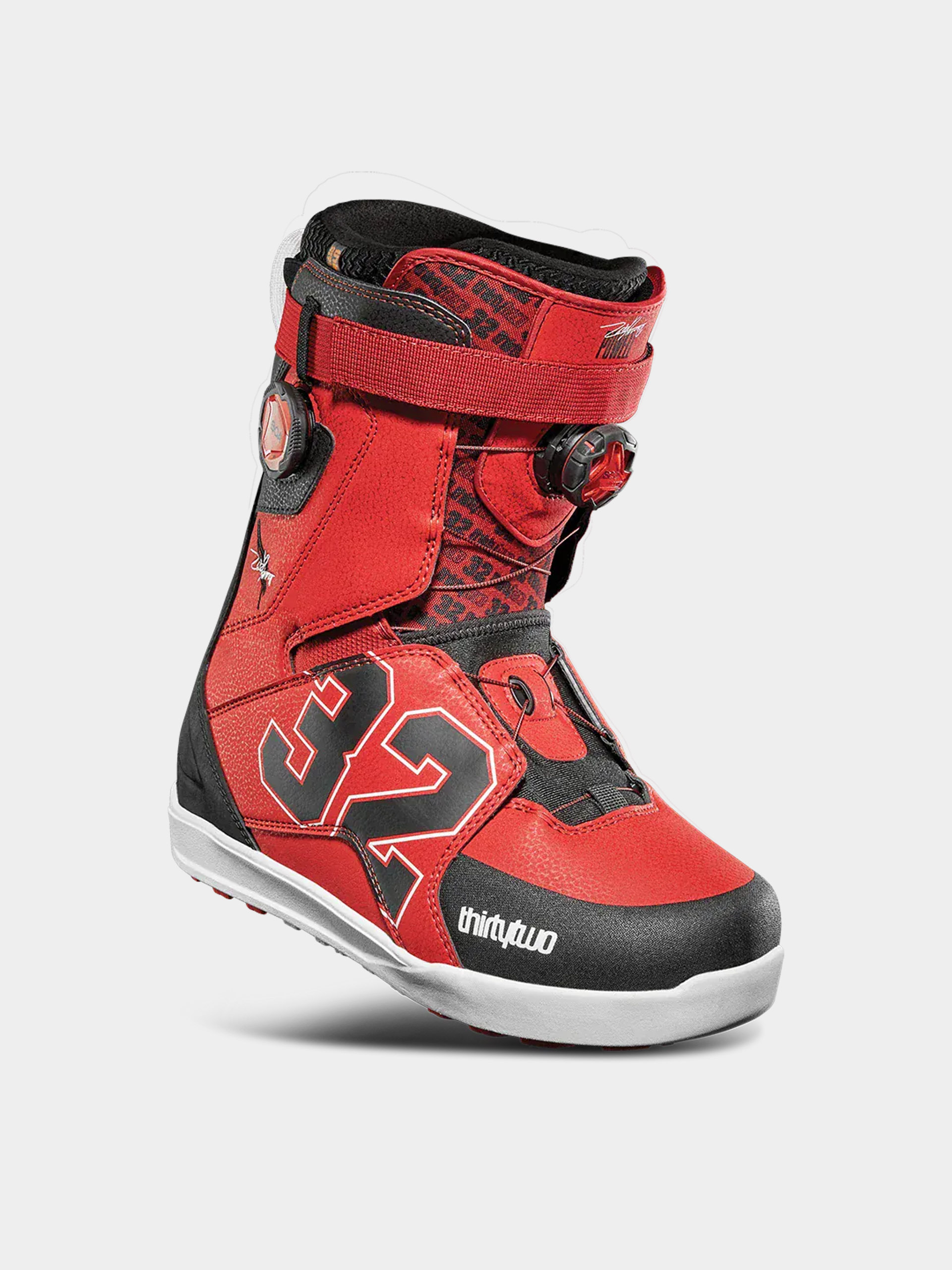 Obuv na snowboard ThirtyTwo Lashed Xlt Double Boa (black/red/white)