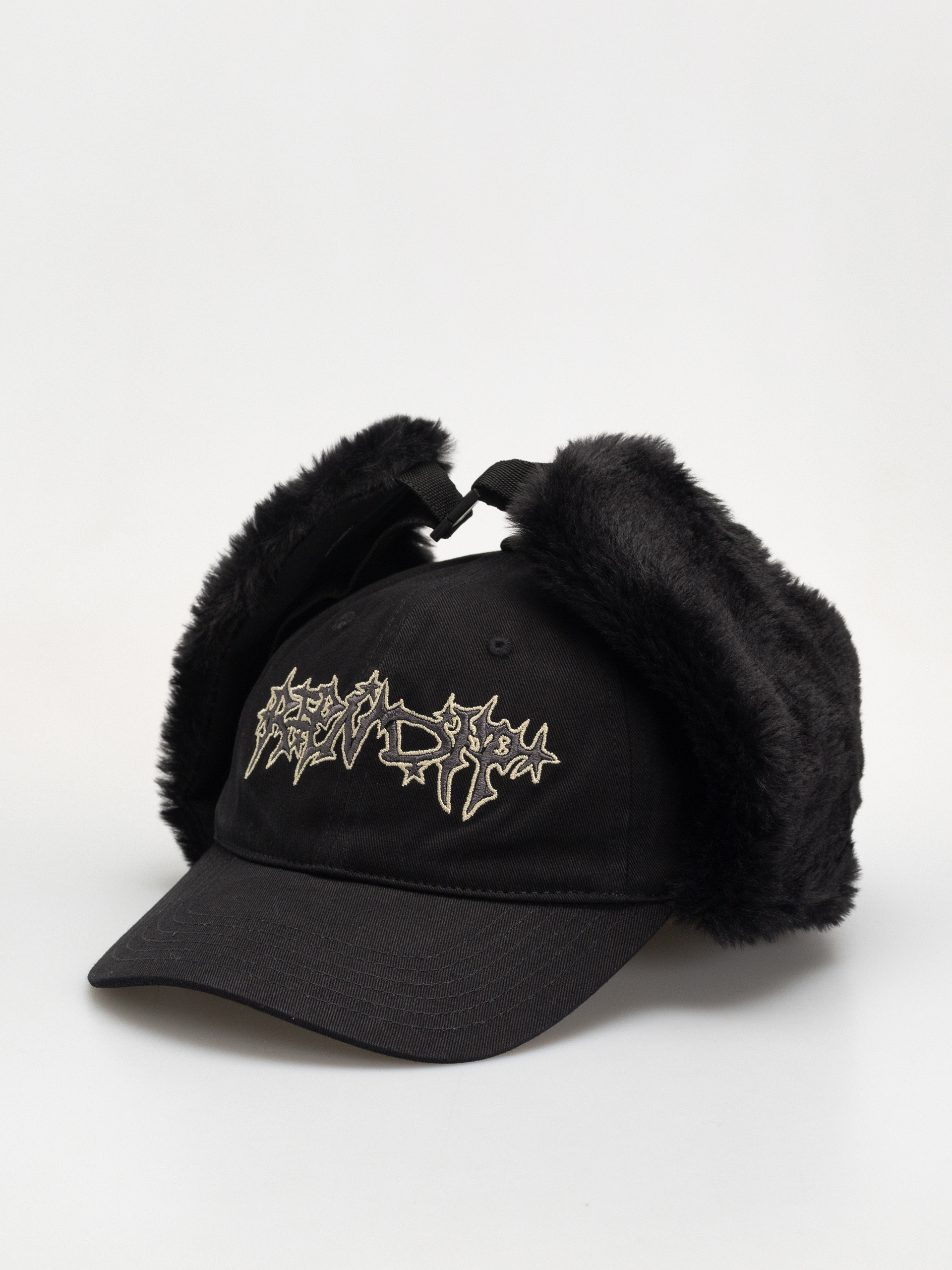 Šiltovka RipNDip Luther Trapper (black)