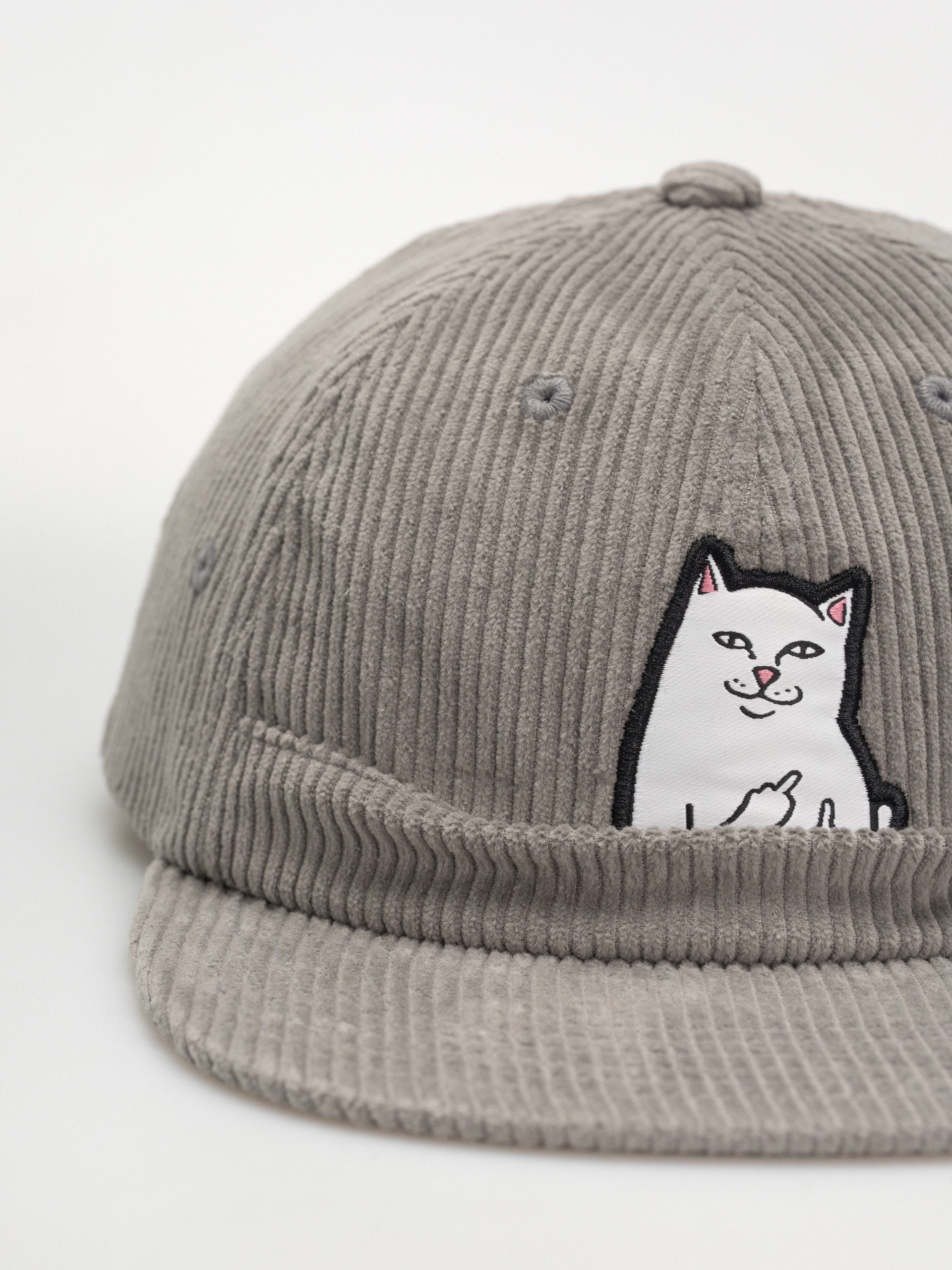 Šiltovka RipNDip Lord Nermal Corduroy Snapback (charcoal)