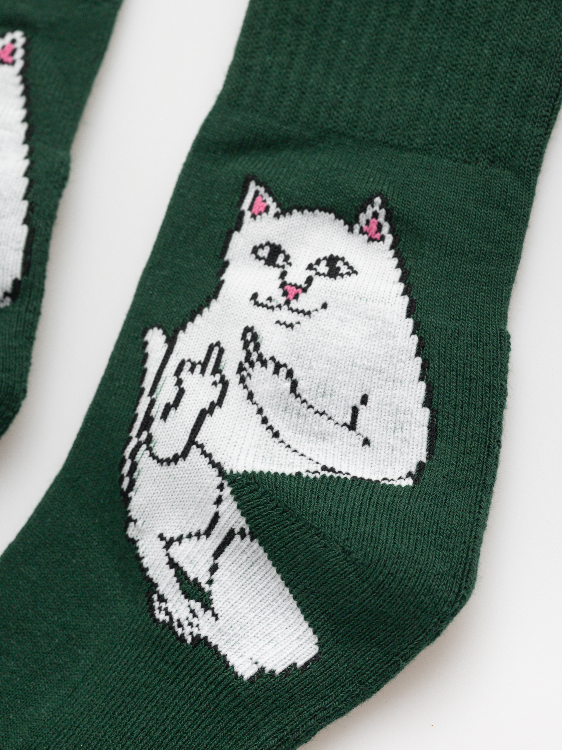 Ponožky RipNDip Lord Nermal (hunter green)