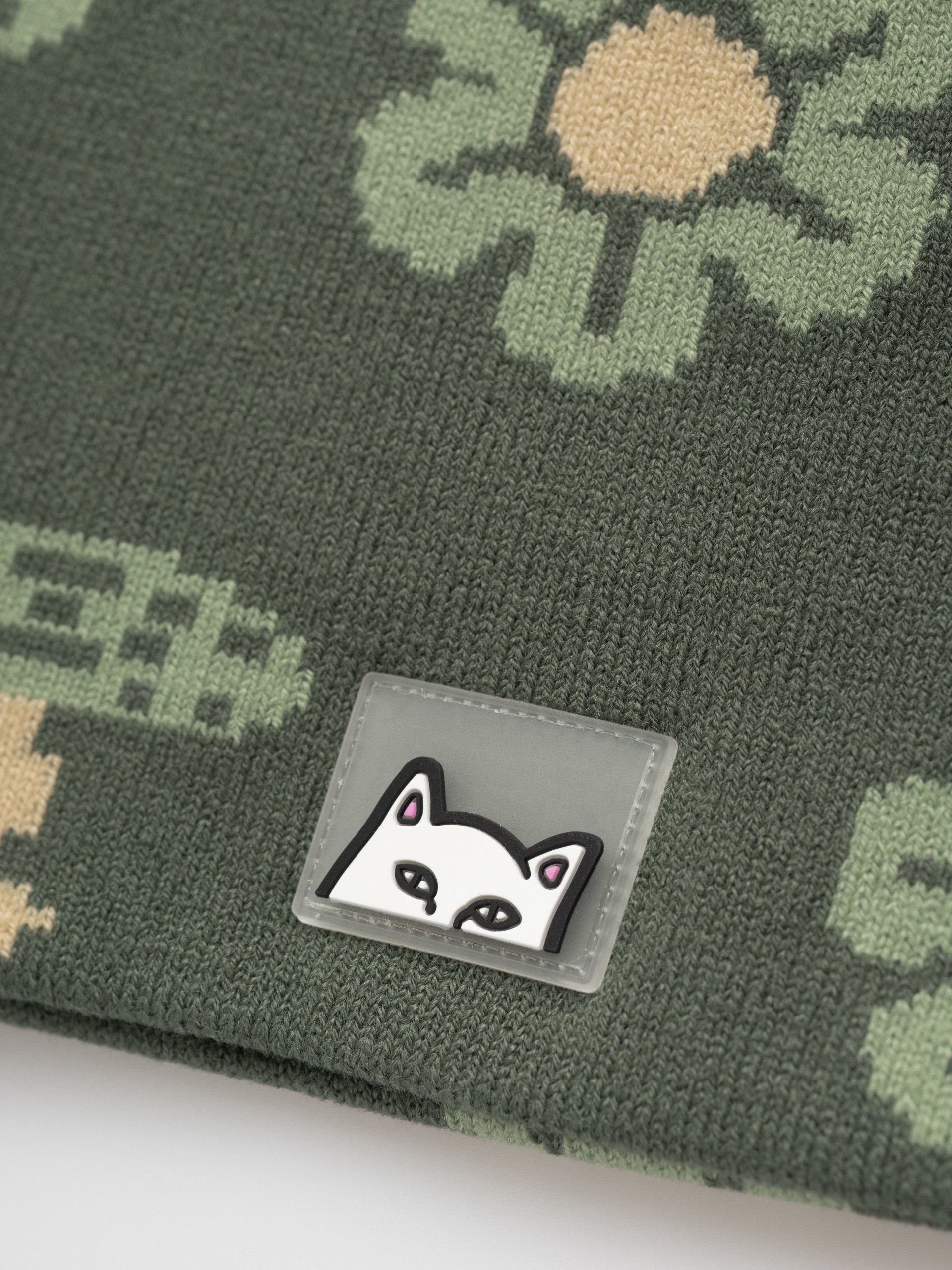 Čiapka RipNDip Out Of This World Skull (sage green)