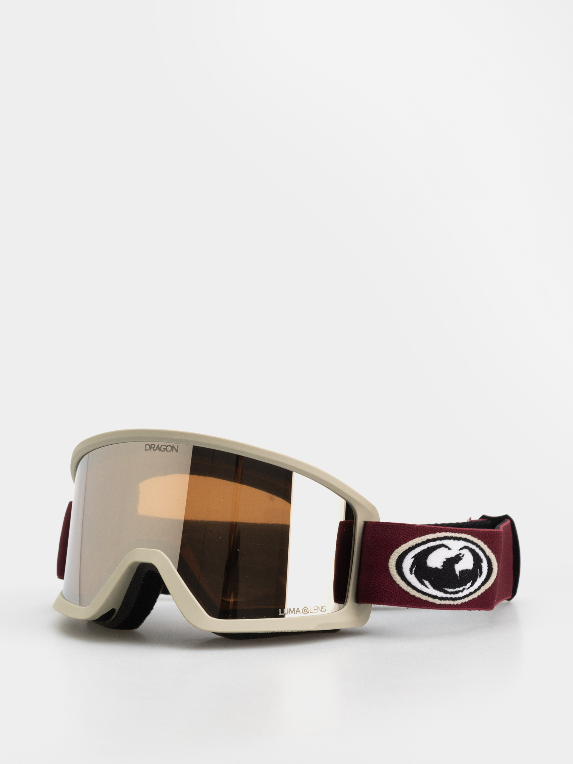 Snowboardové okuliare Dragon DX3 PLUS OTG (oldskool/lumalens silver ion+lumalens amber)