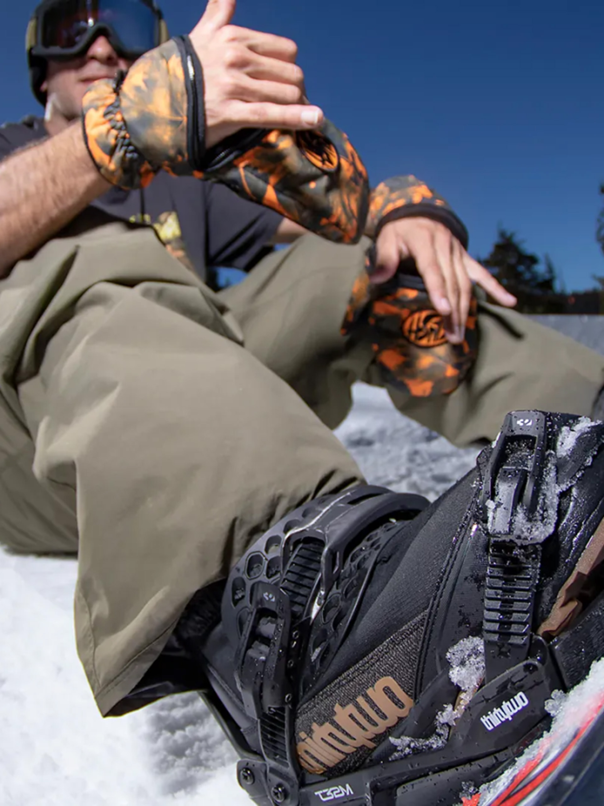 Snowboardové viazanie ThirtyTwo T32M Fase (orange)