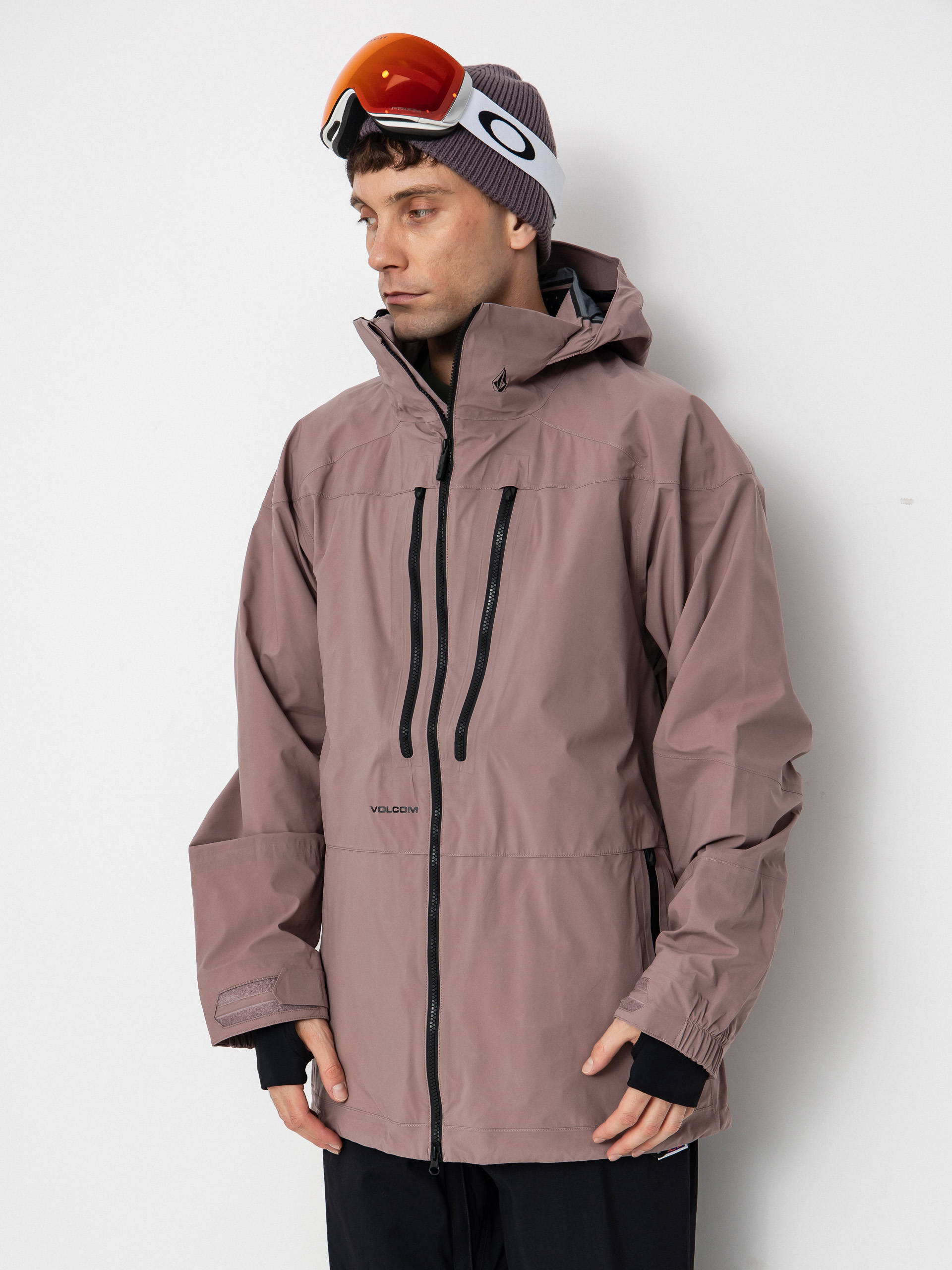 Pánska Snowboardová bunda Volcom Guch Stretch Gore (mauve)