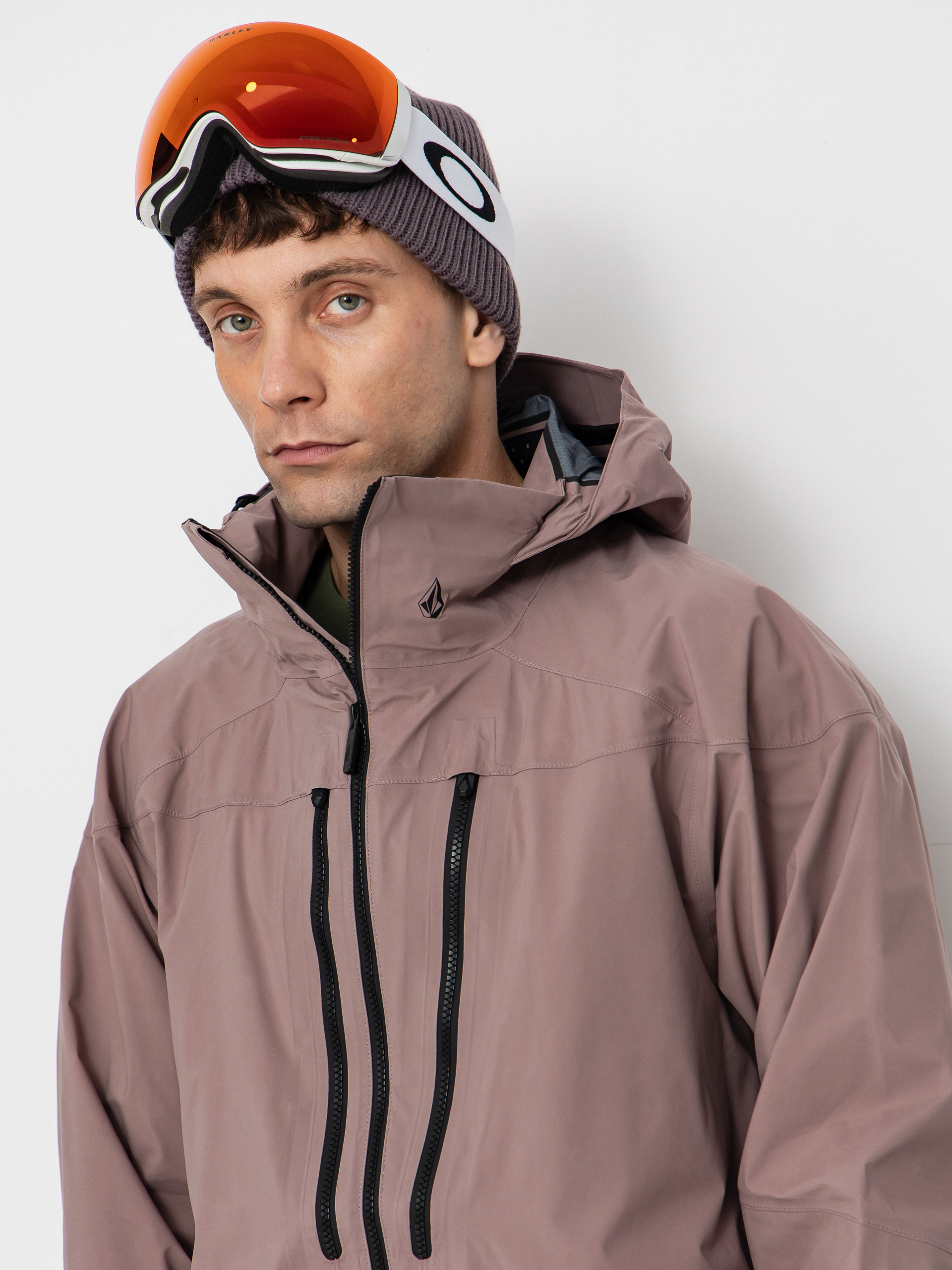 Pánska Snowboardová bunda Volcom Guch Stretch Gore (mauve)