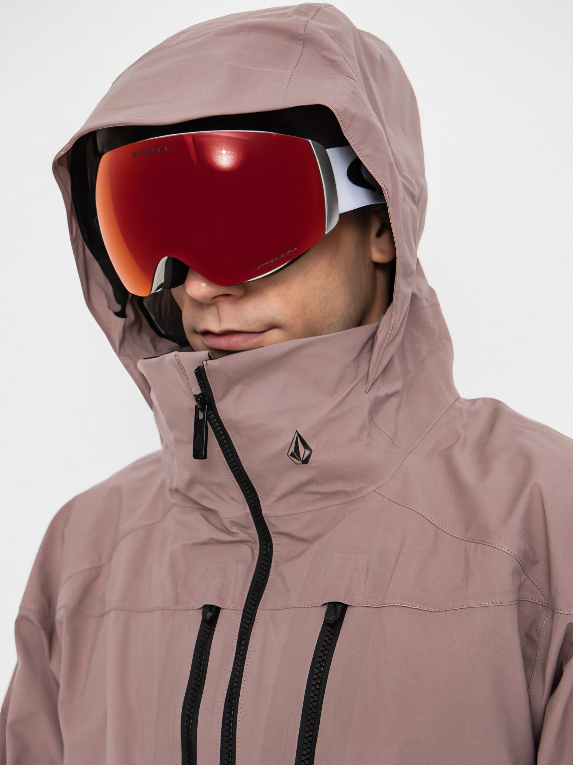 Pánska Snowboardová bunda Volcom Guch Stretch Gore (mauve)