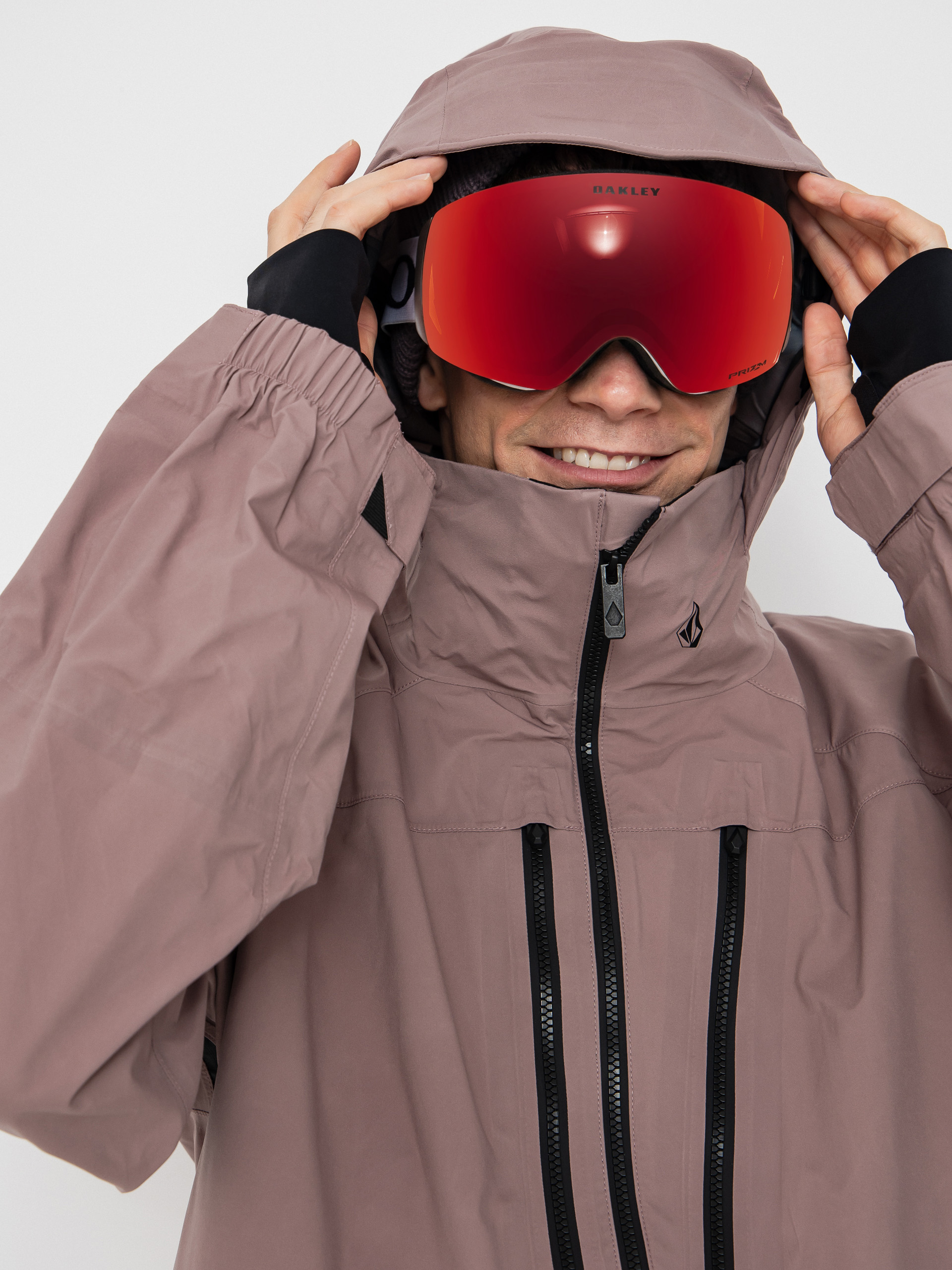 Pánska Snowboardová bunda Volcom Guch Stretch Gore (mauve)