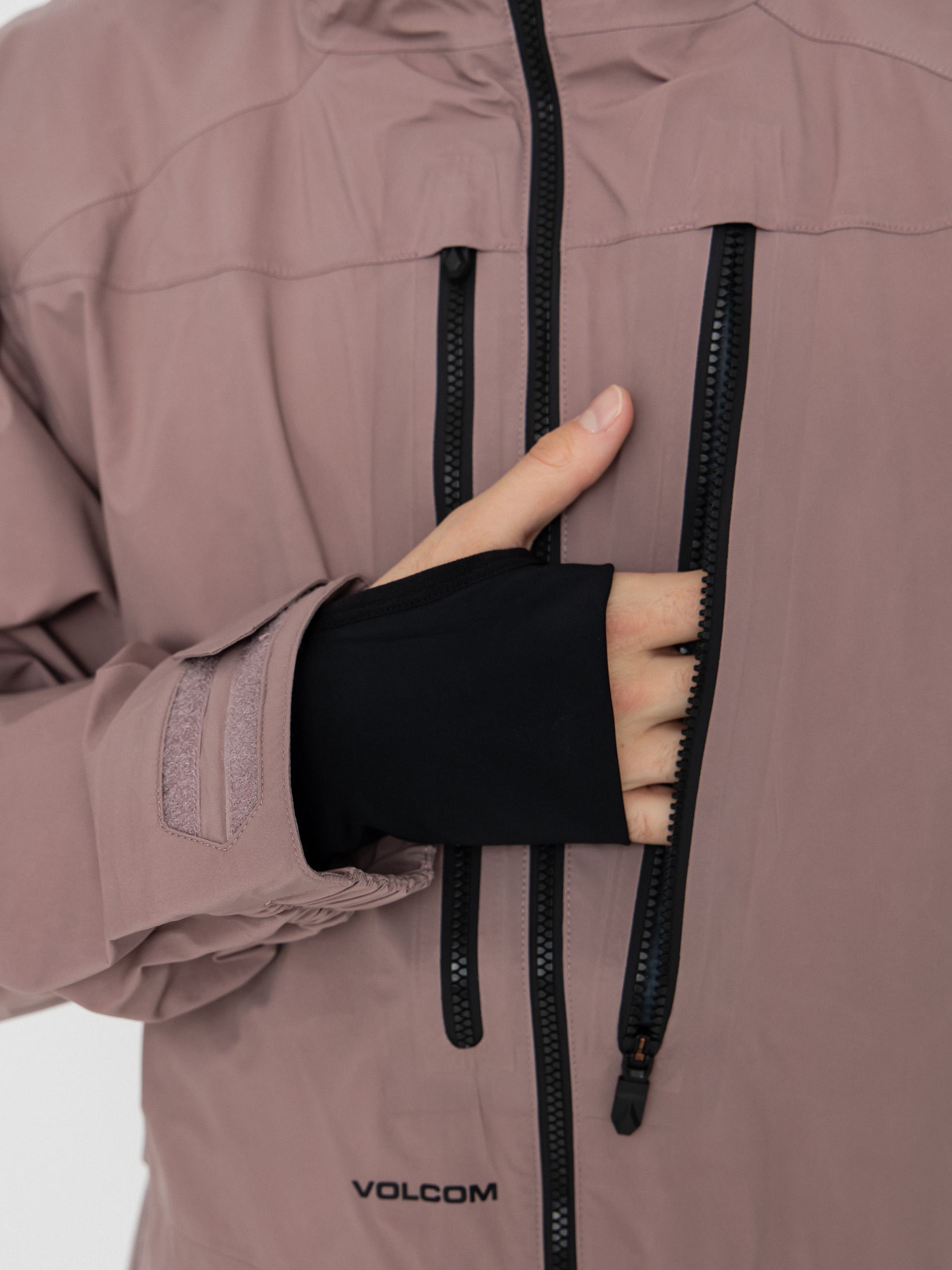 Pánska Snowboardová bunda Volcom Guch Stretch Gore (mauve)