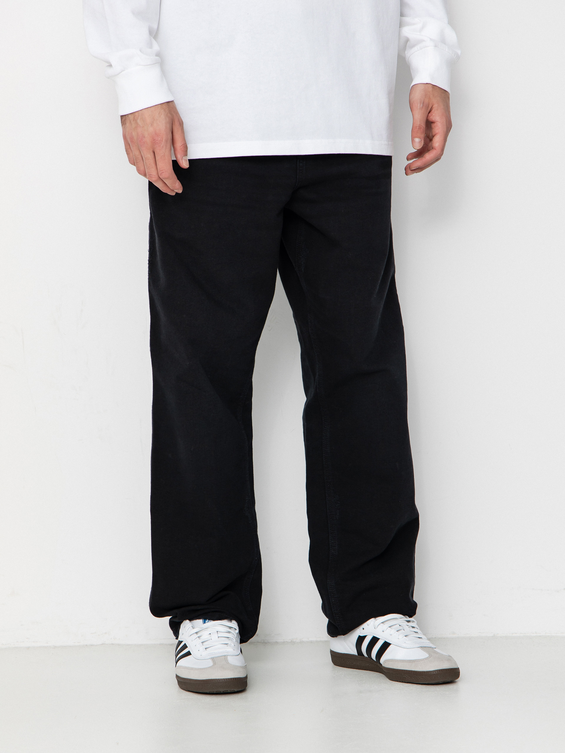 Nohavice Carhartt WIP Single Knee (black)