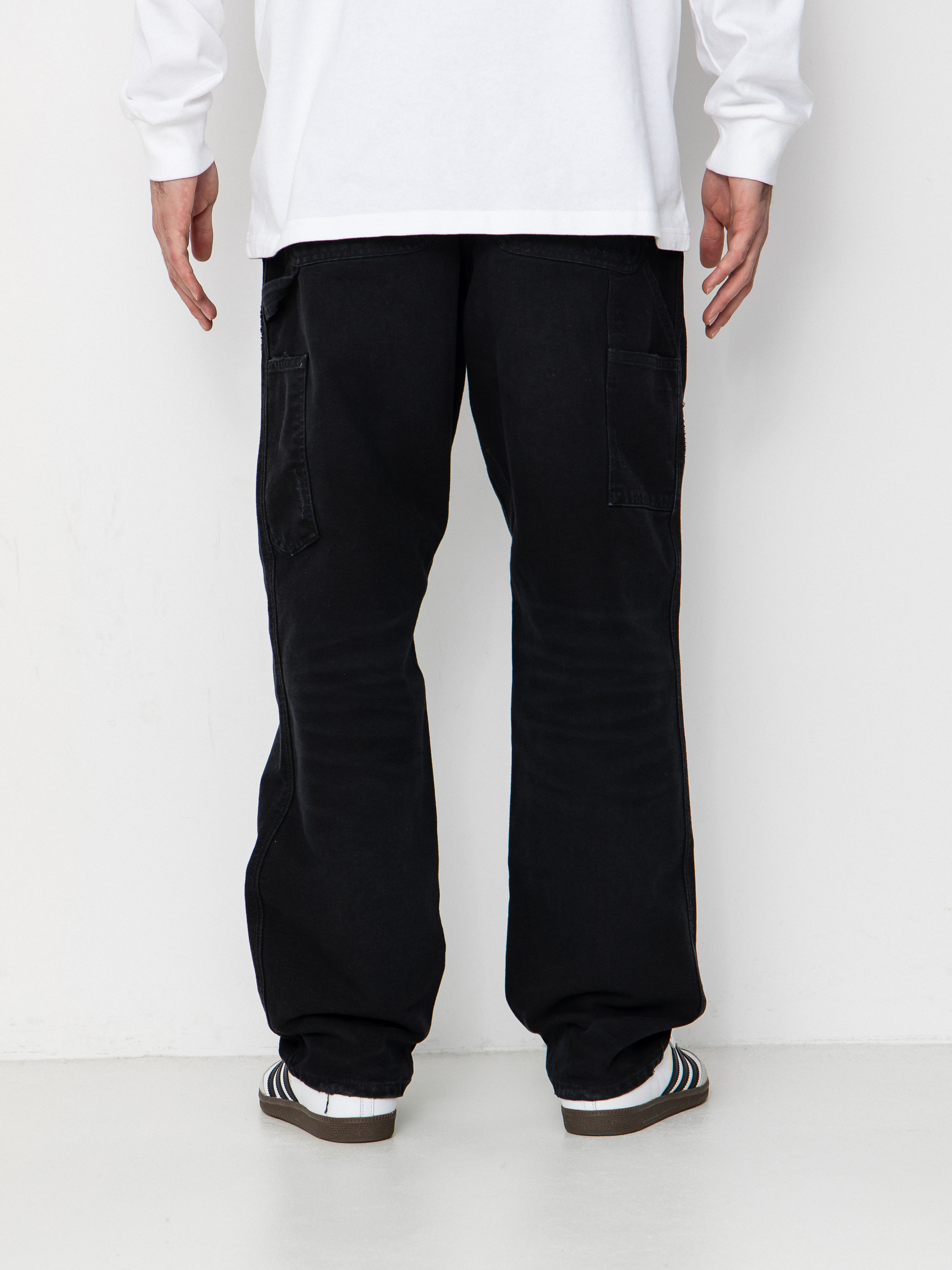 Nohavice Carhartt WIP Single Knee (black)