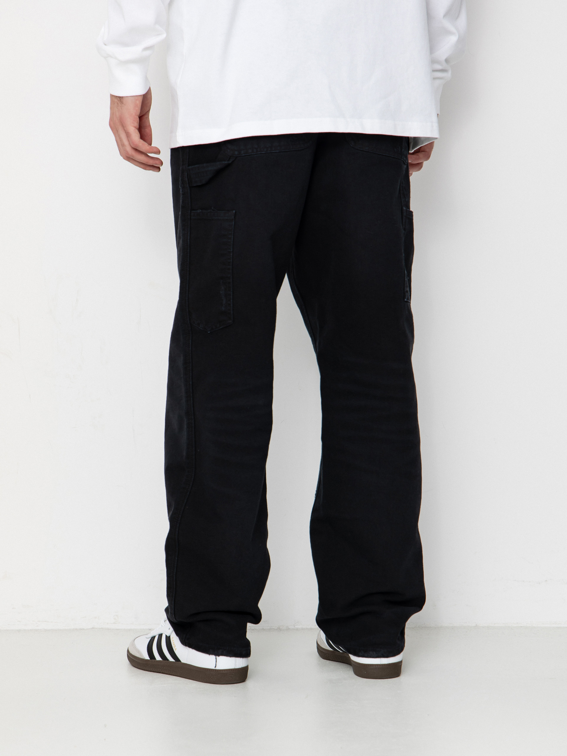 Nohavice Carhartt WIP Single Knee (black)