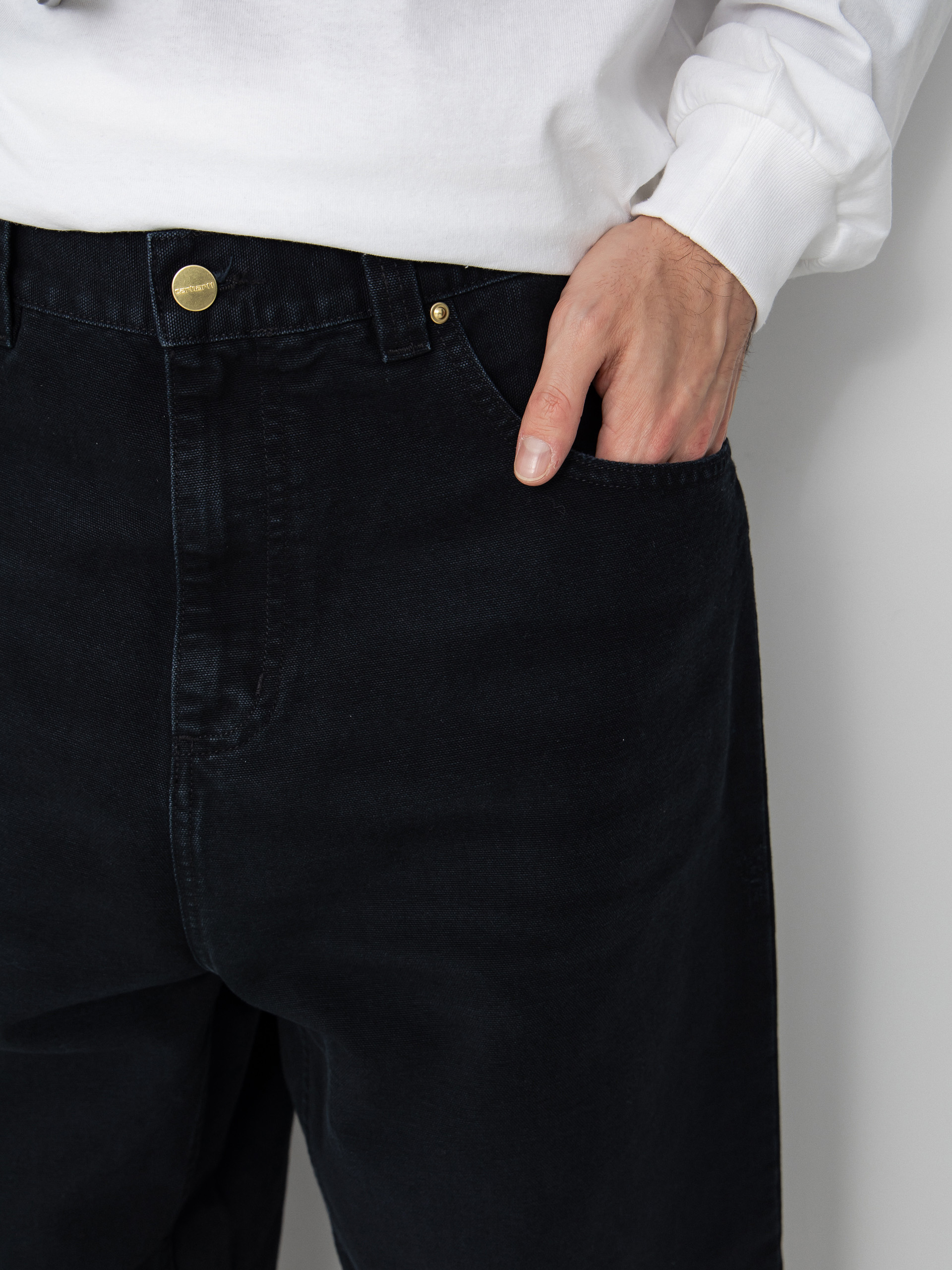 Nohavice Carhartt WIP Brandon (black)