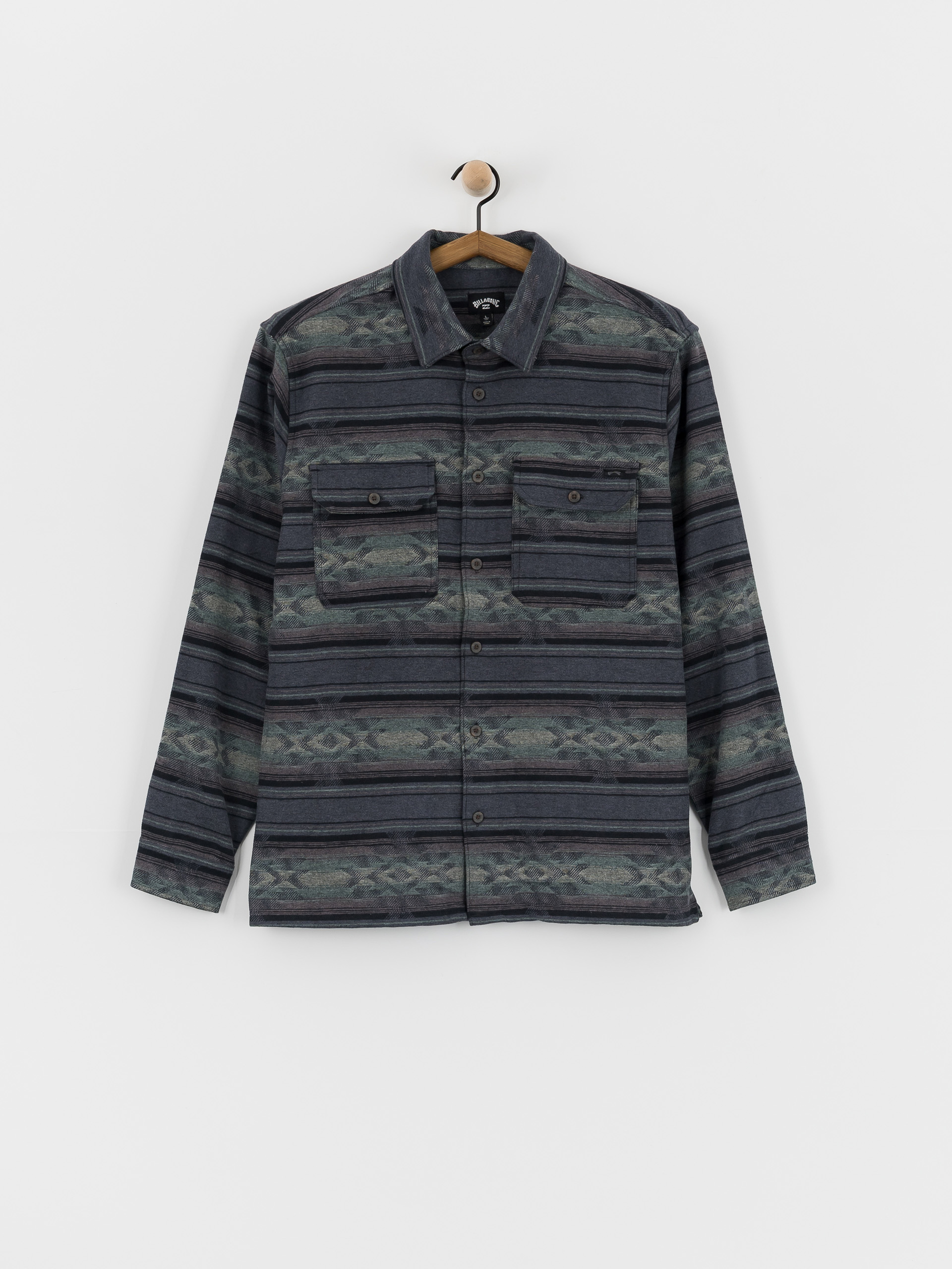 Košeľa Billabong Offshore Jacquard Flannel (ombre blue)