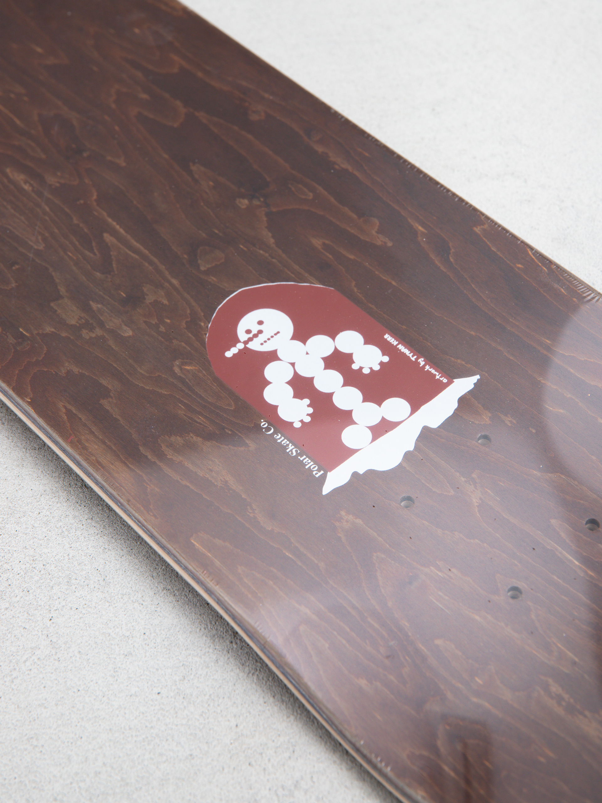 Doska Polar Skate Emile Laurent Snowman (wine)