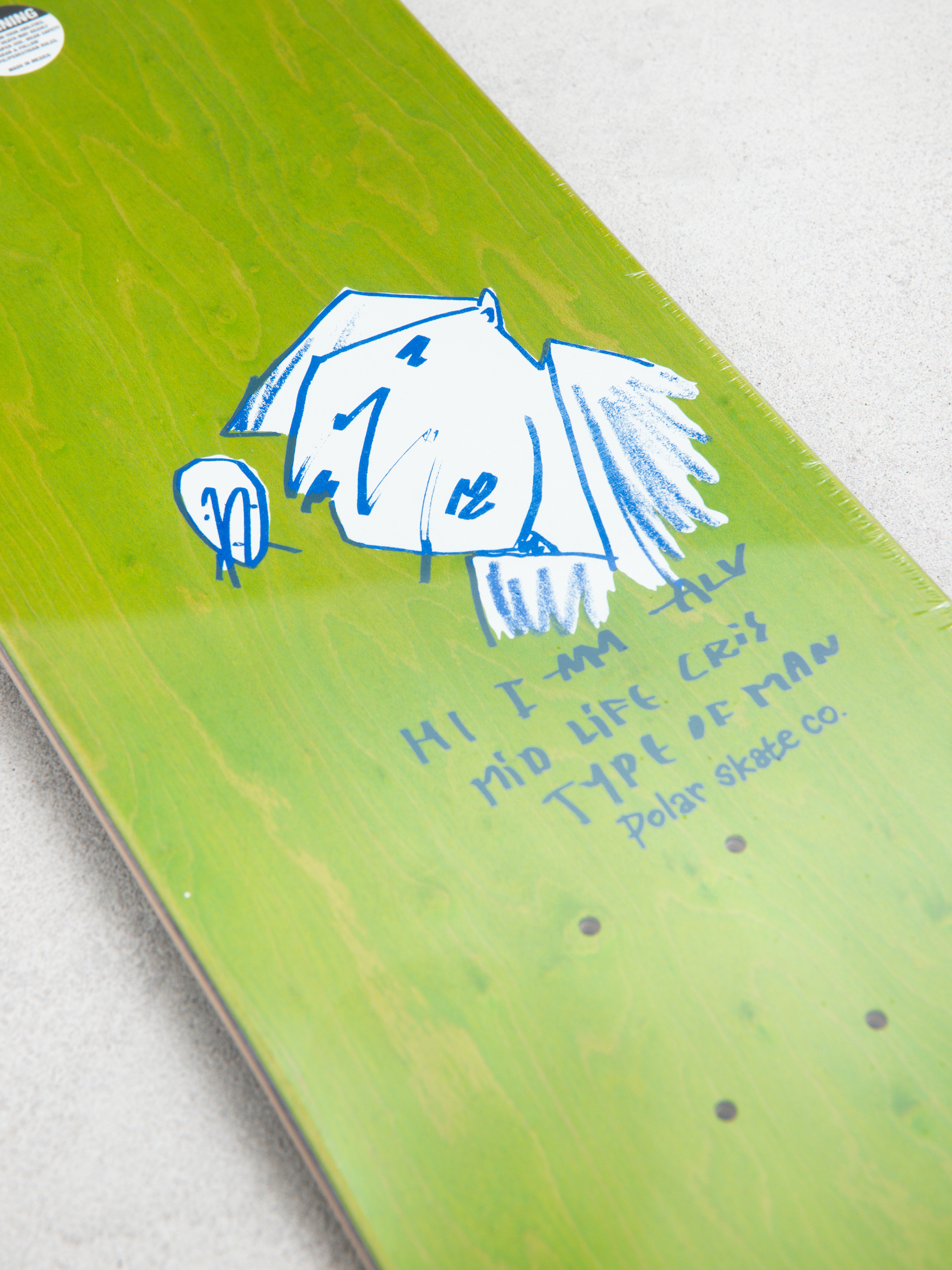 Doska Polar Skate Team Tied Up (multi)