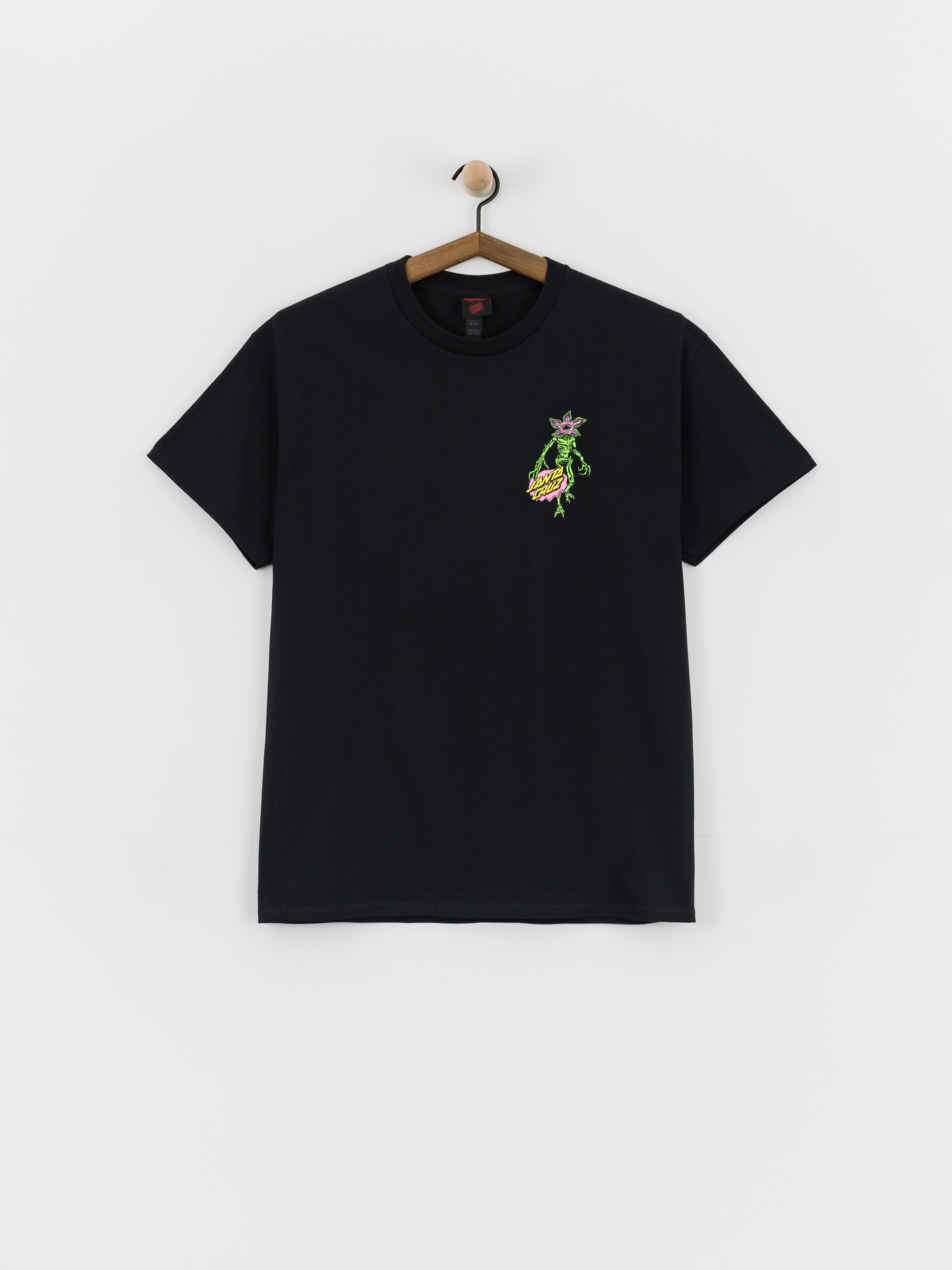 Tričko Santa Cruz X Stranger Things Demogorgon Dot (black)