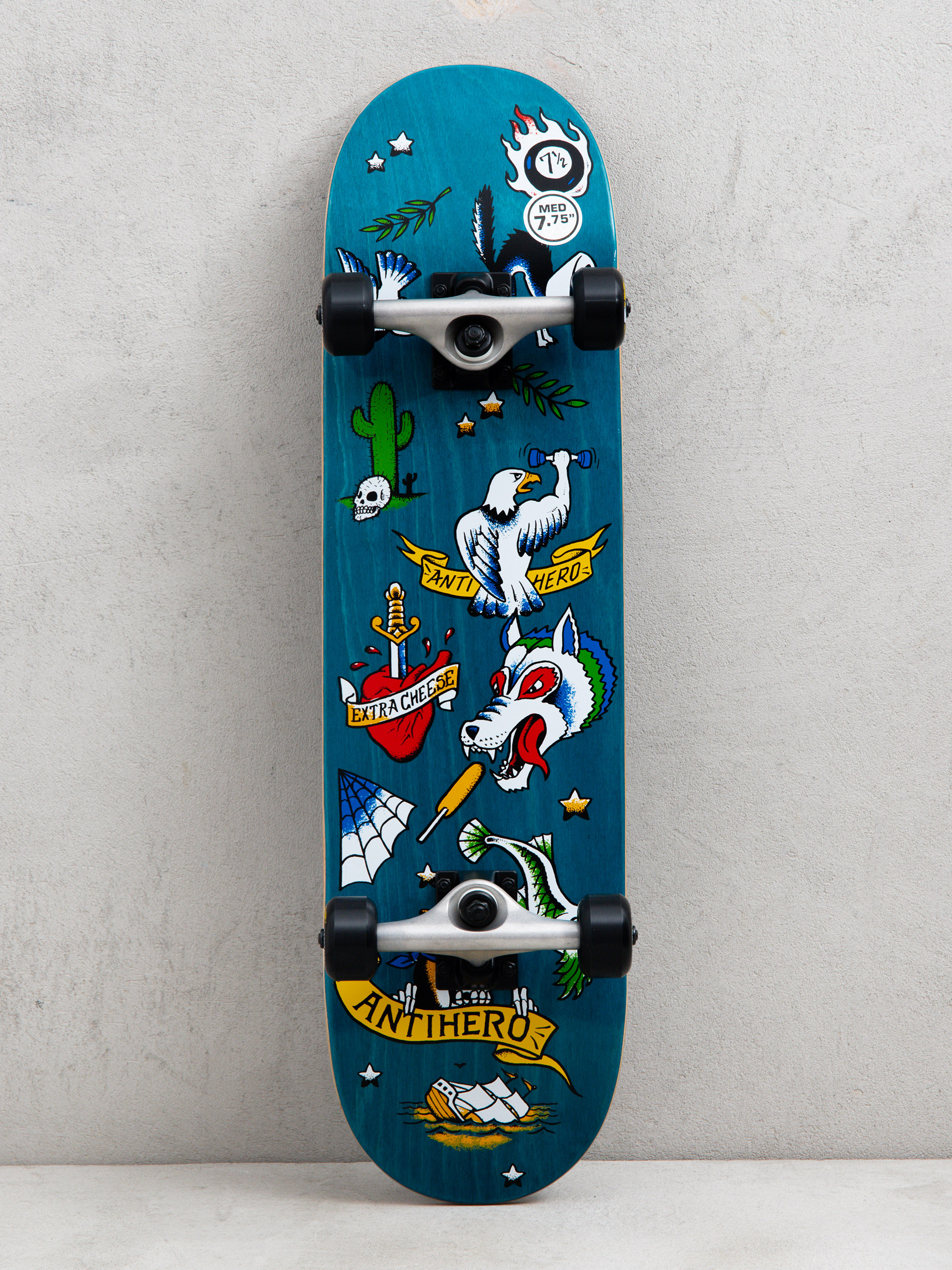 Skateboard Antihero No Regerts