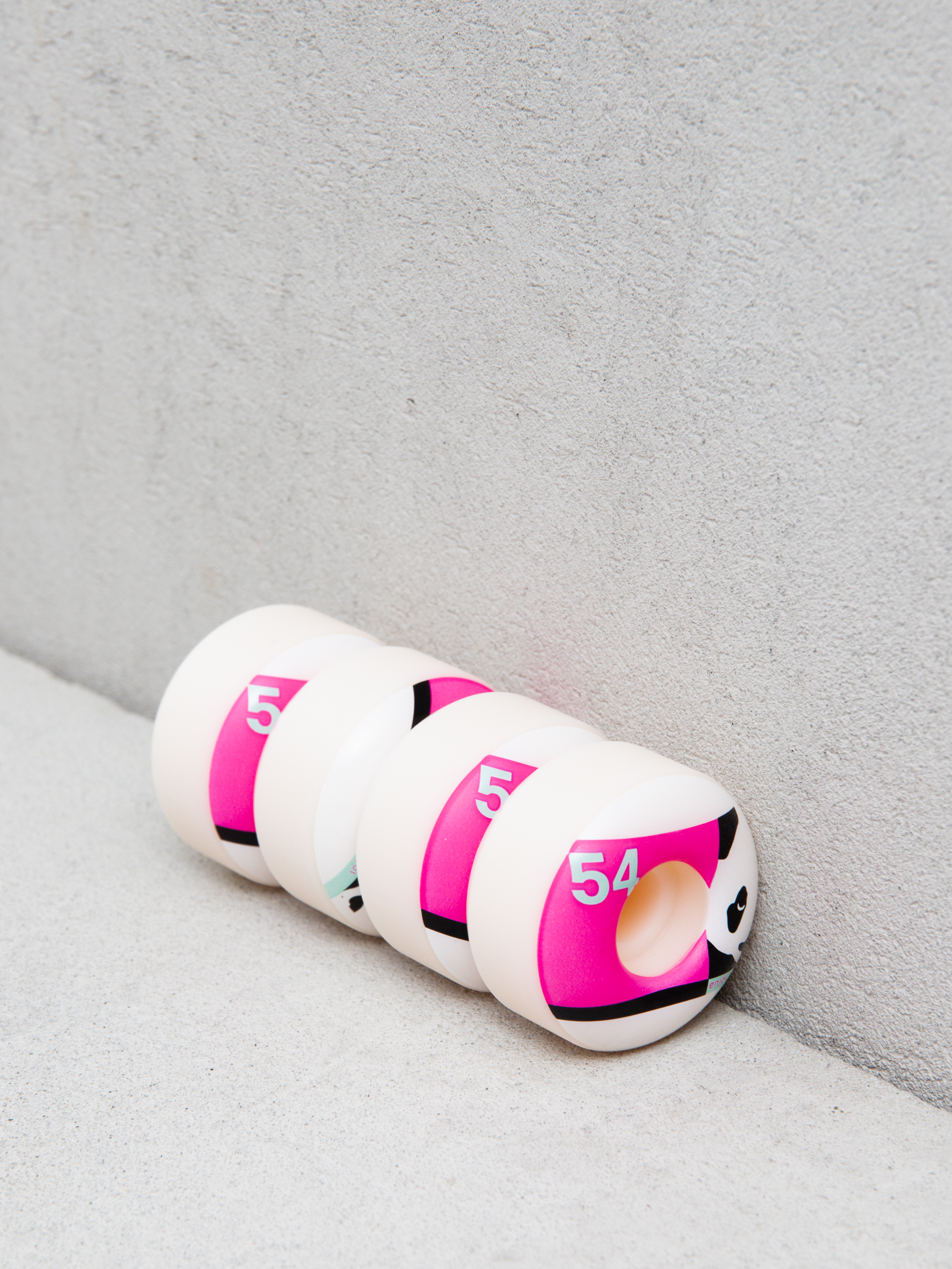 Kolieska Enjoi Box Panda (pink)