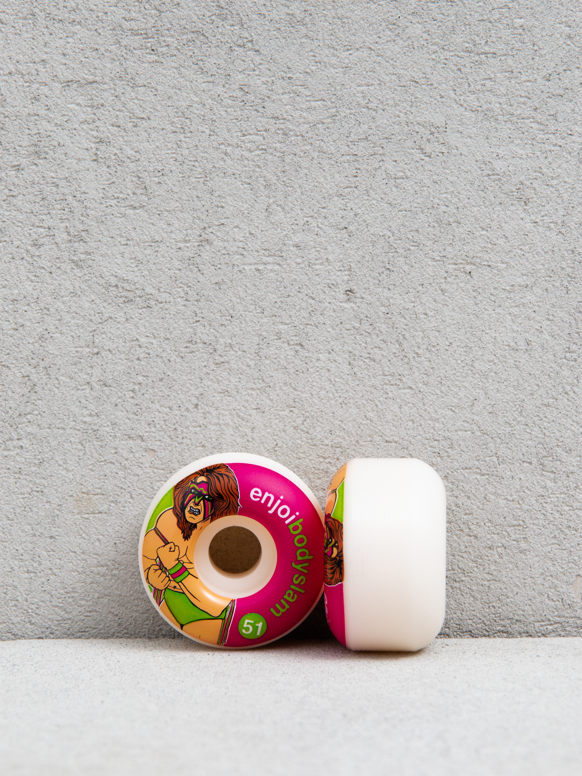 Kolieska Enjoi Bodyslam (pink/green)