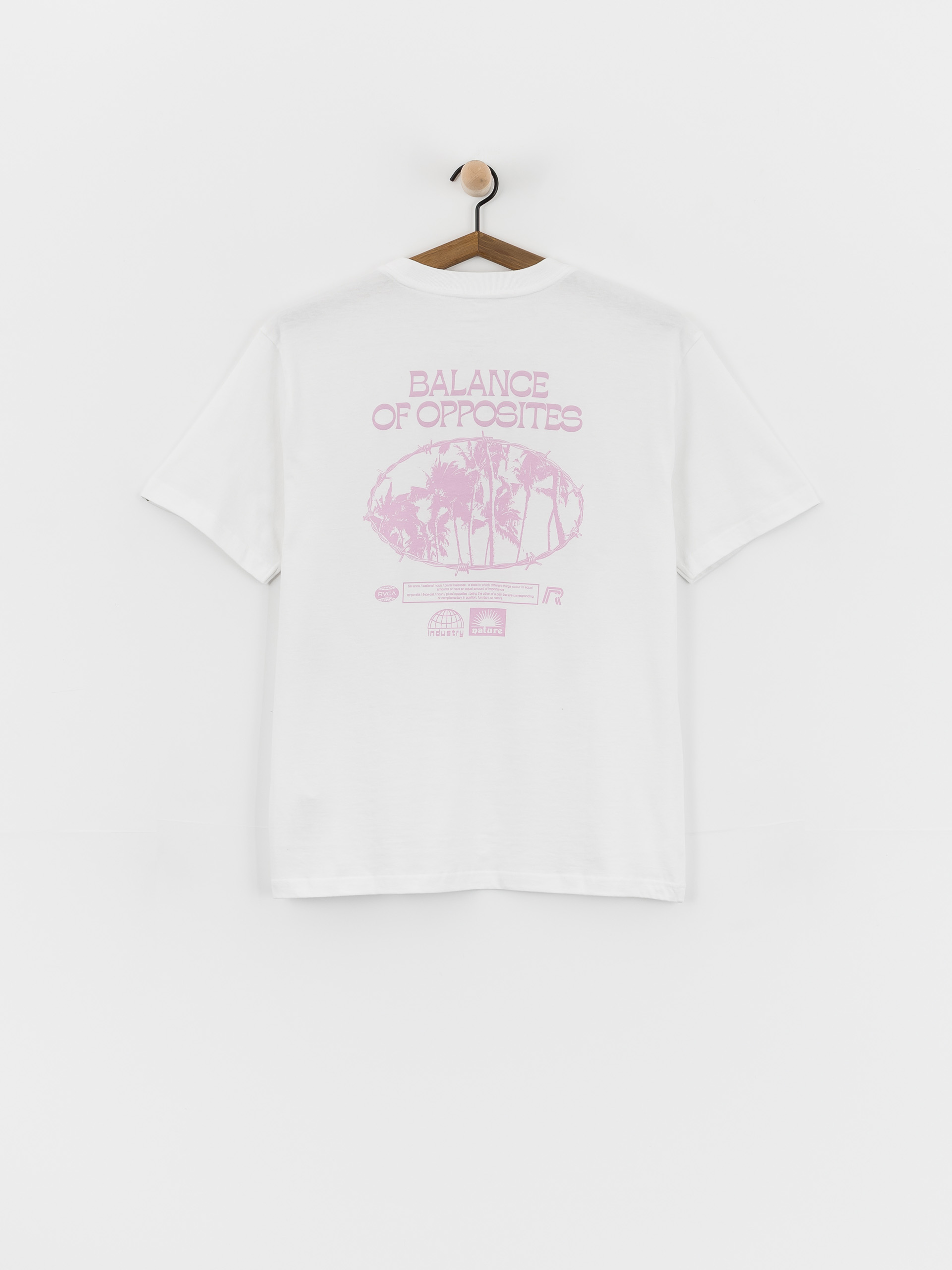 Tričko RVCA Gateway (white)