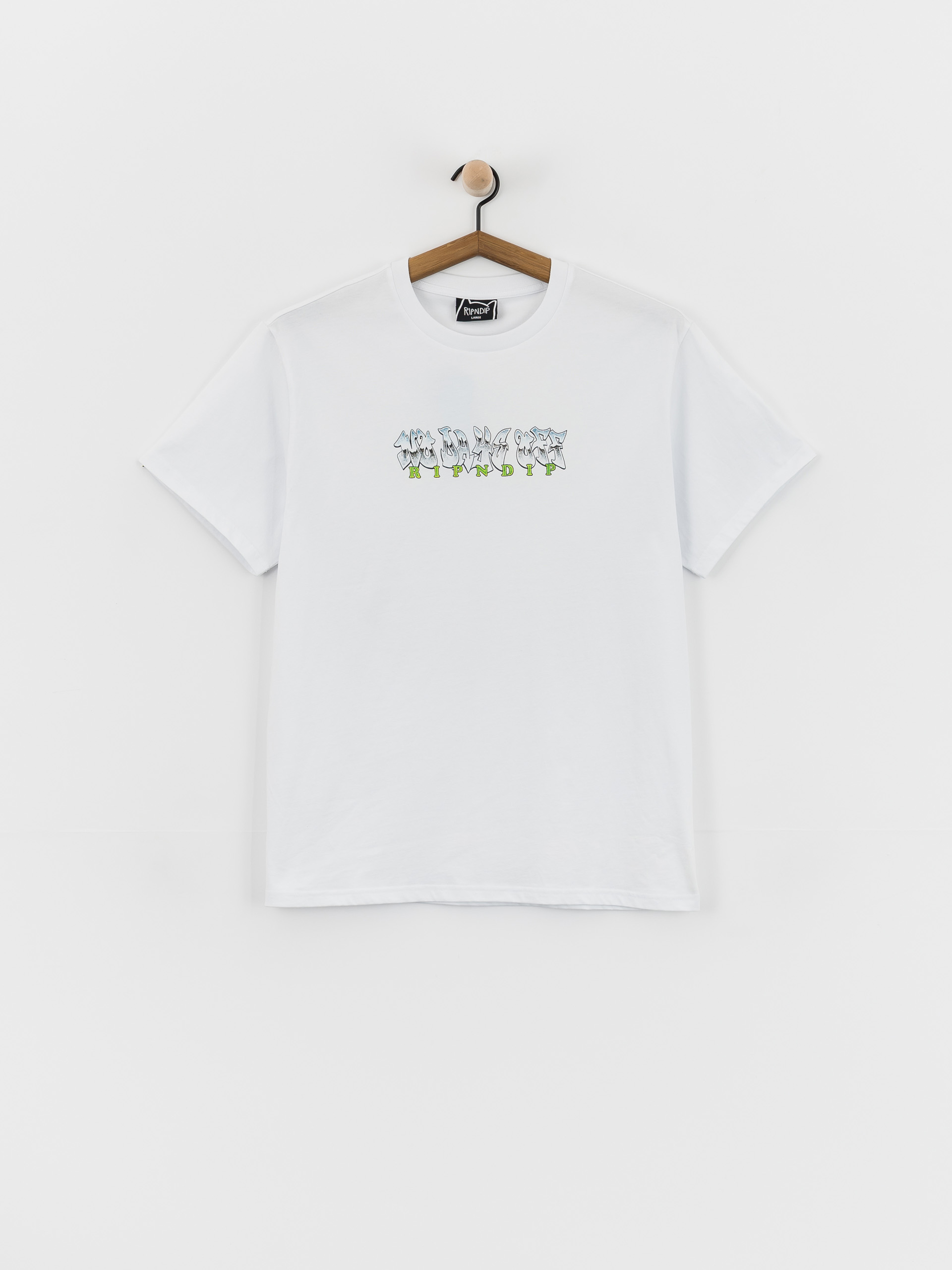 Tričko RipNDip Karate Kat (white)