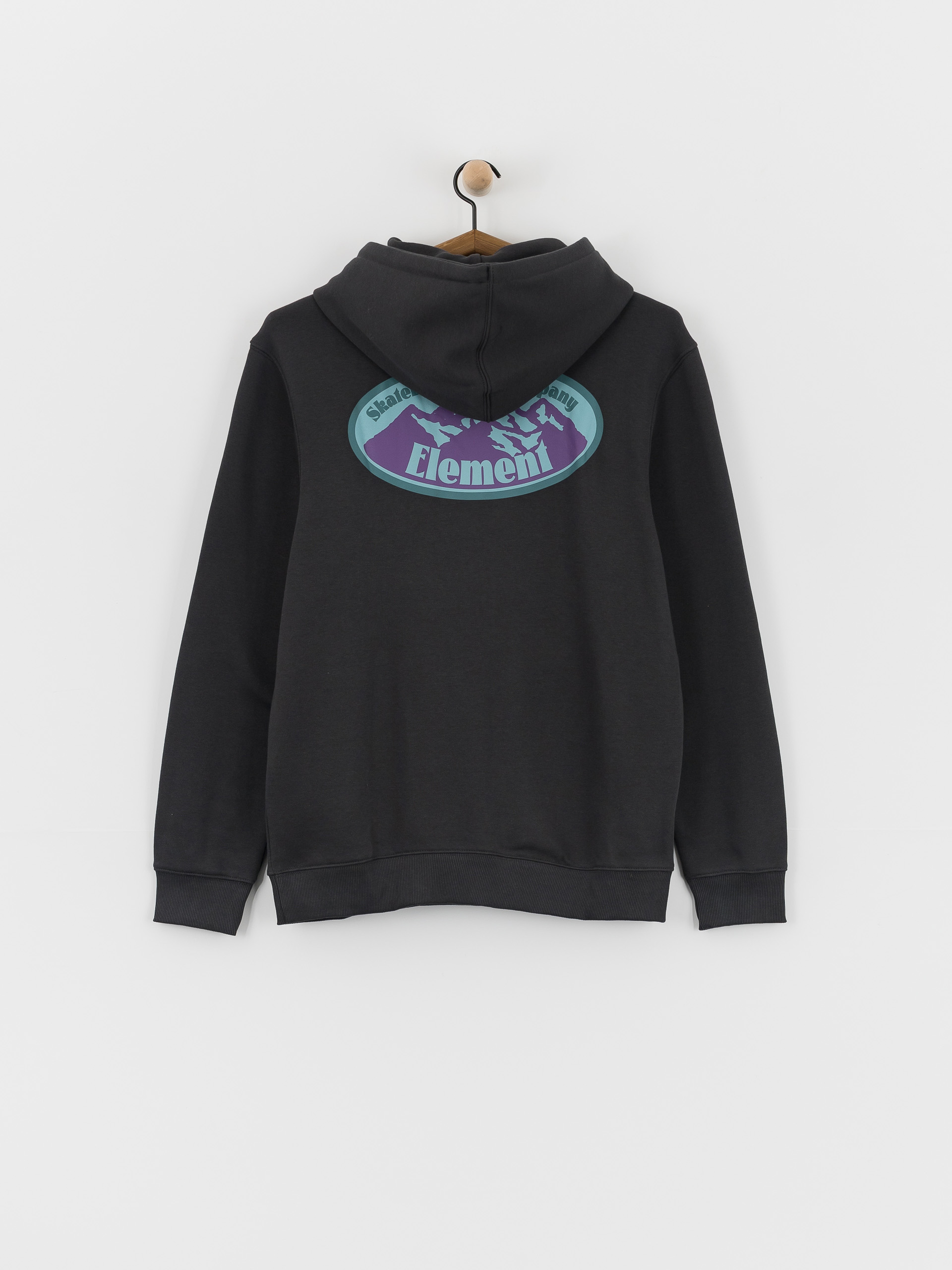 Mikina s kapucu0148ou Element Epic HD (off black)