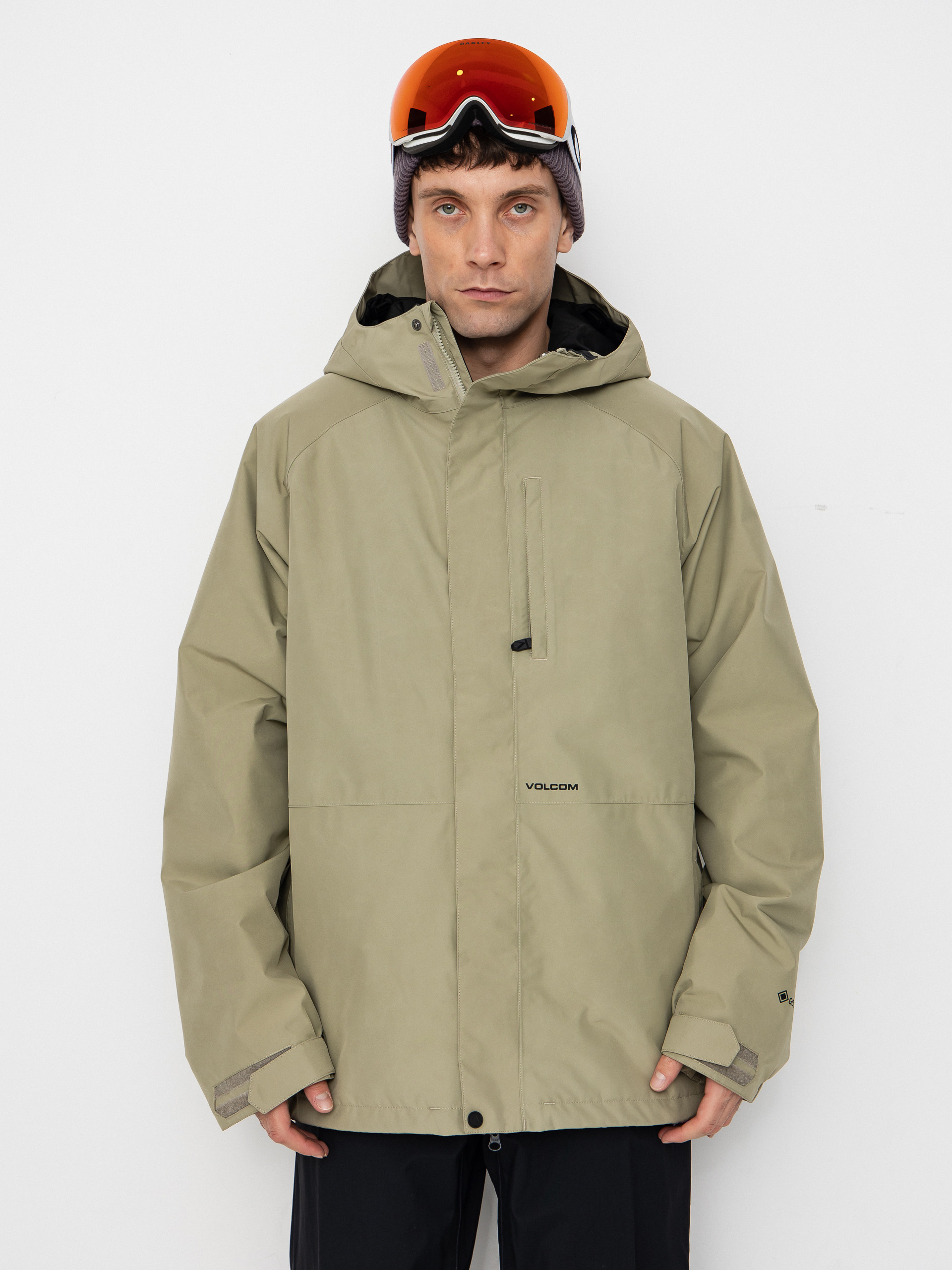 Snowboardová bunda Volcom Dua Ins Gore Tex (moss green)