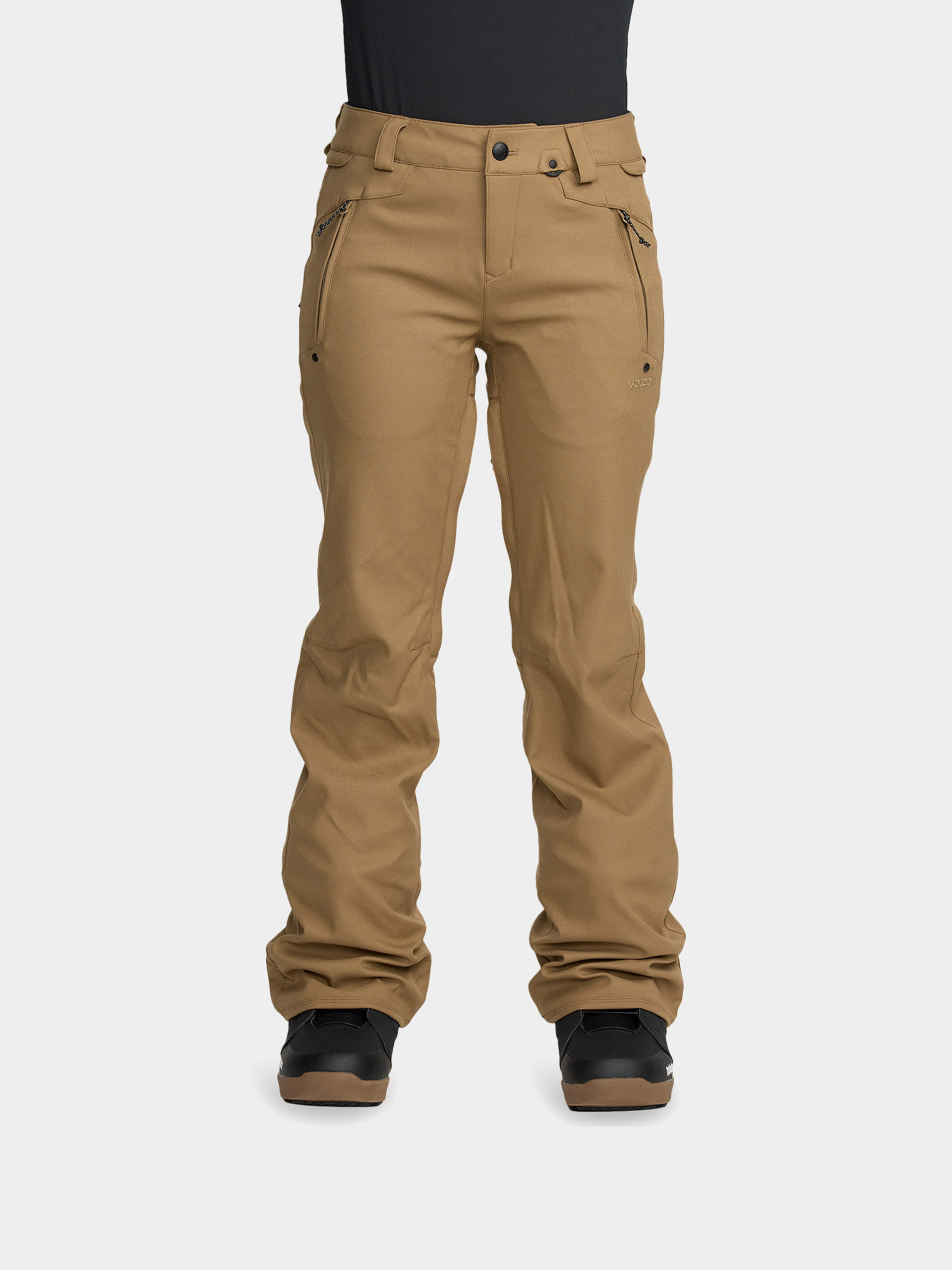 Snowboardové nohavice Volcom Genus Stretch Wmn (bronze)