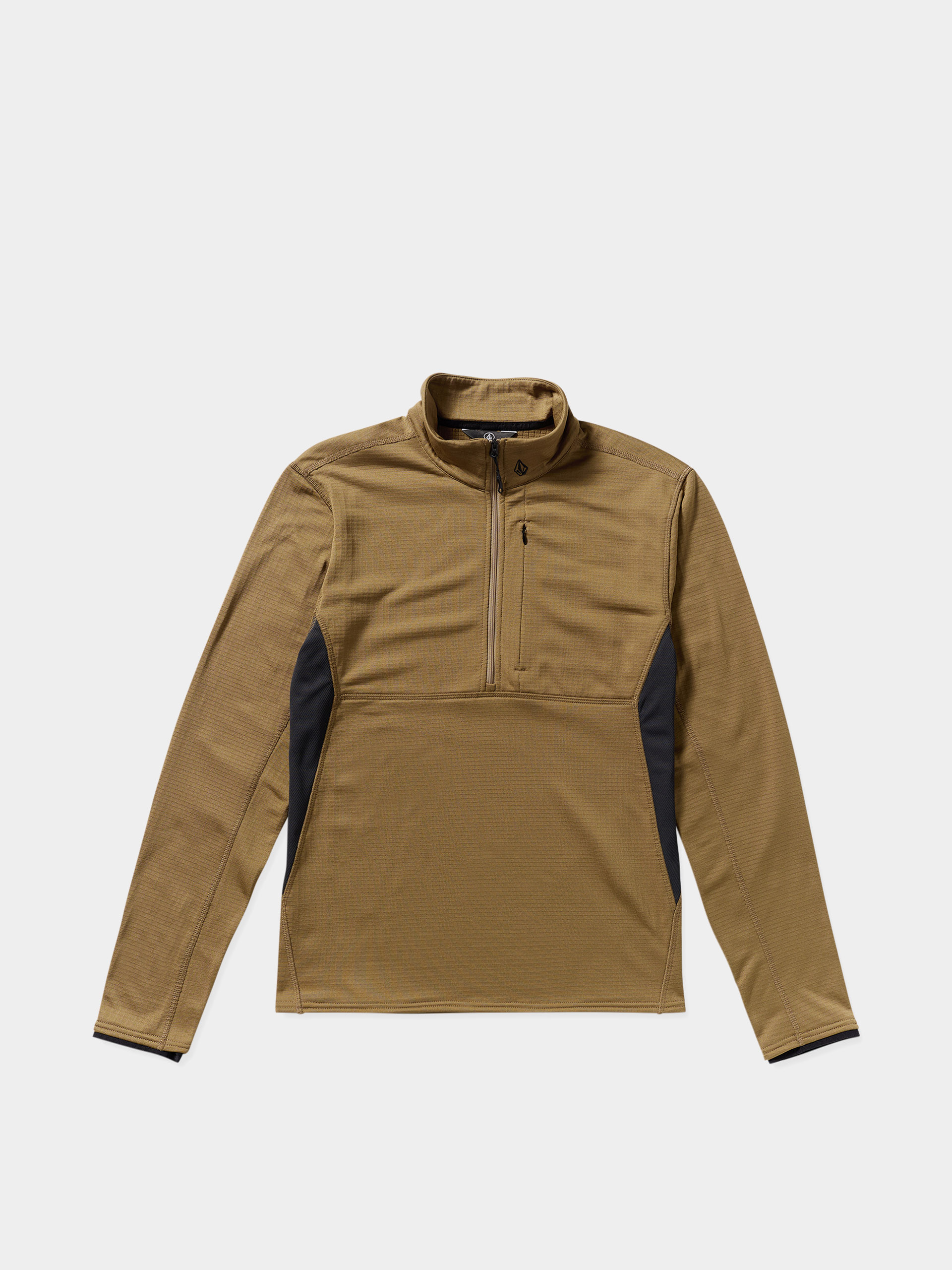 Mikina Volcom Gridlock Mock (bronze)