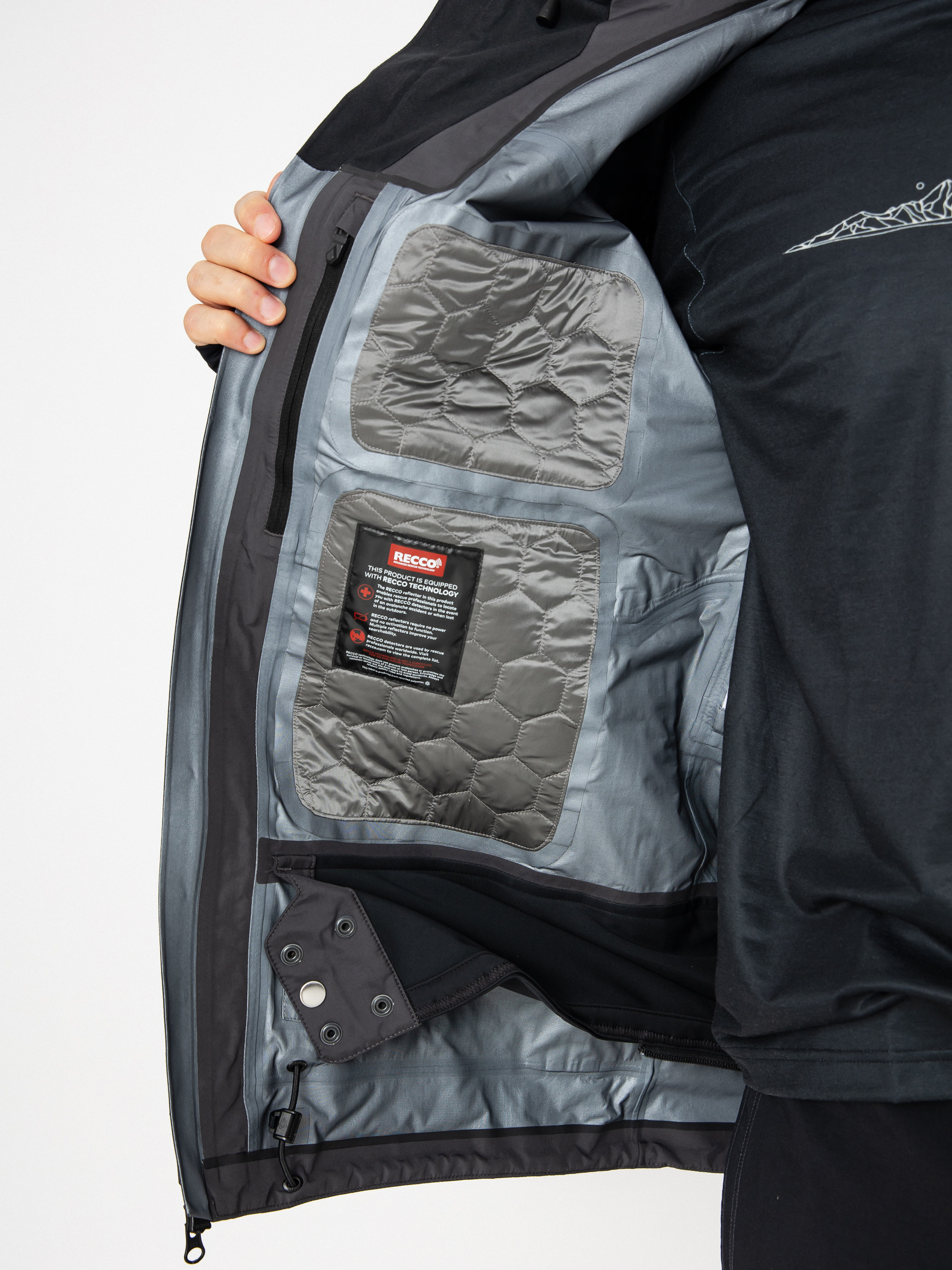 Pánska Snowboardová bunda Volcom Tds Inf Gore Tex (black)