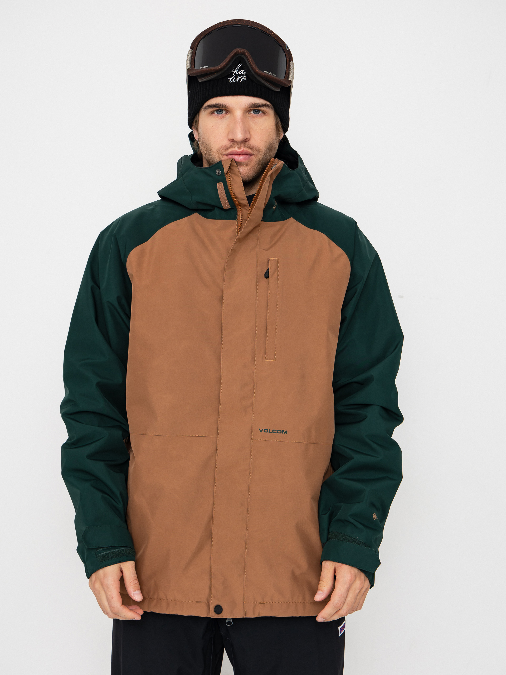Snowboardová bunda Volcom Dua Ins Gore Tex (terra brown)