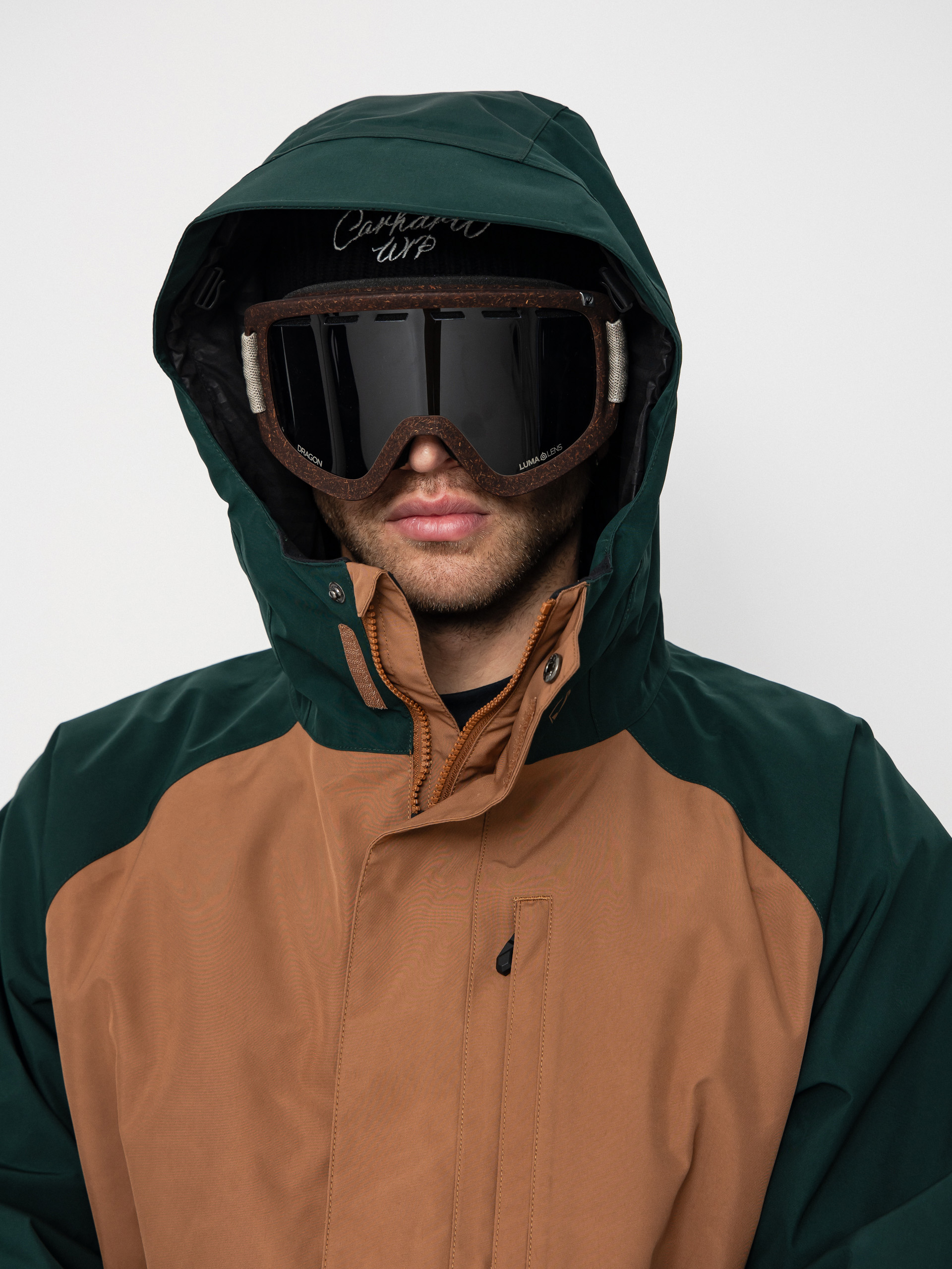 Pánska Snowboardová bunda Volcom Dua Ins Gore Tex (terra brown)