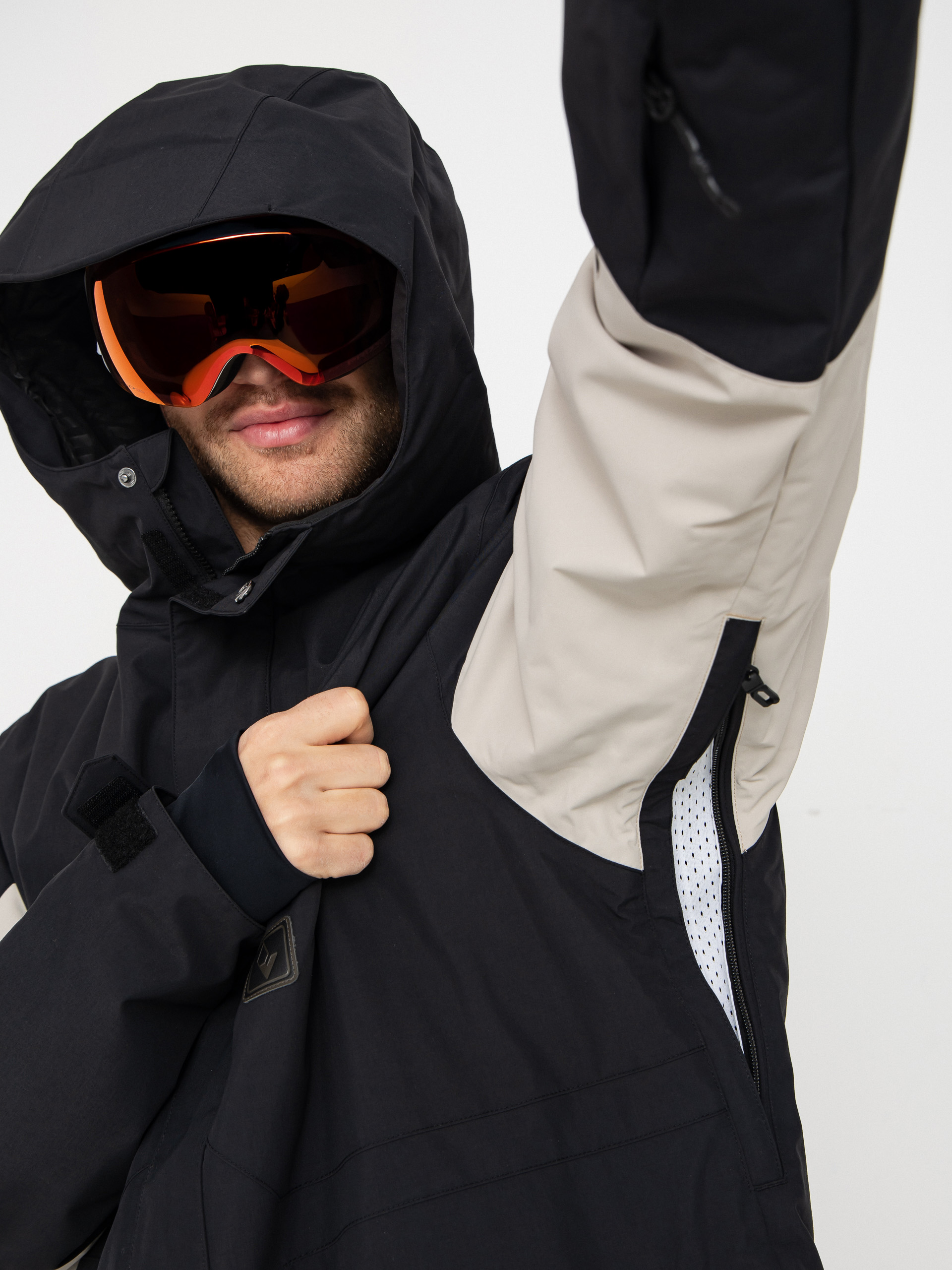 Pánska Snowboardová bunda Volcom Primry Ins (black)