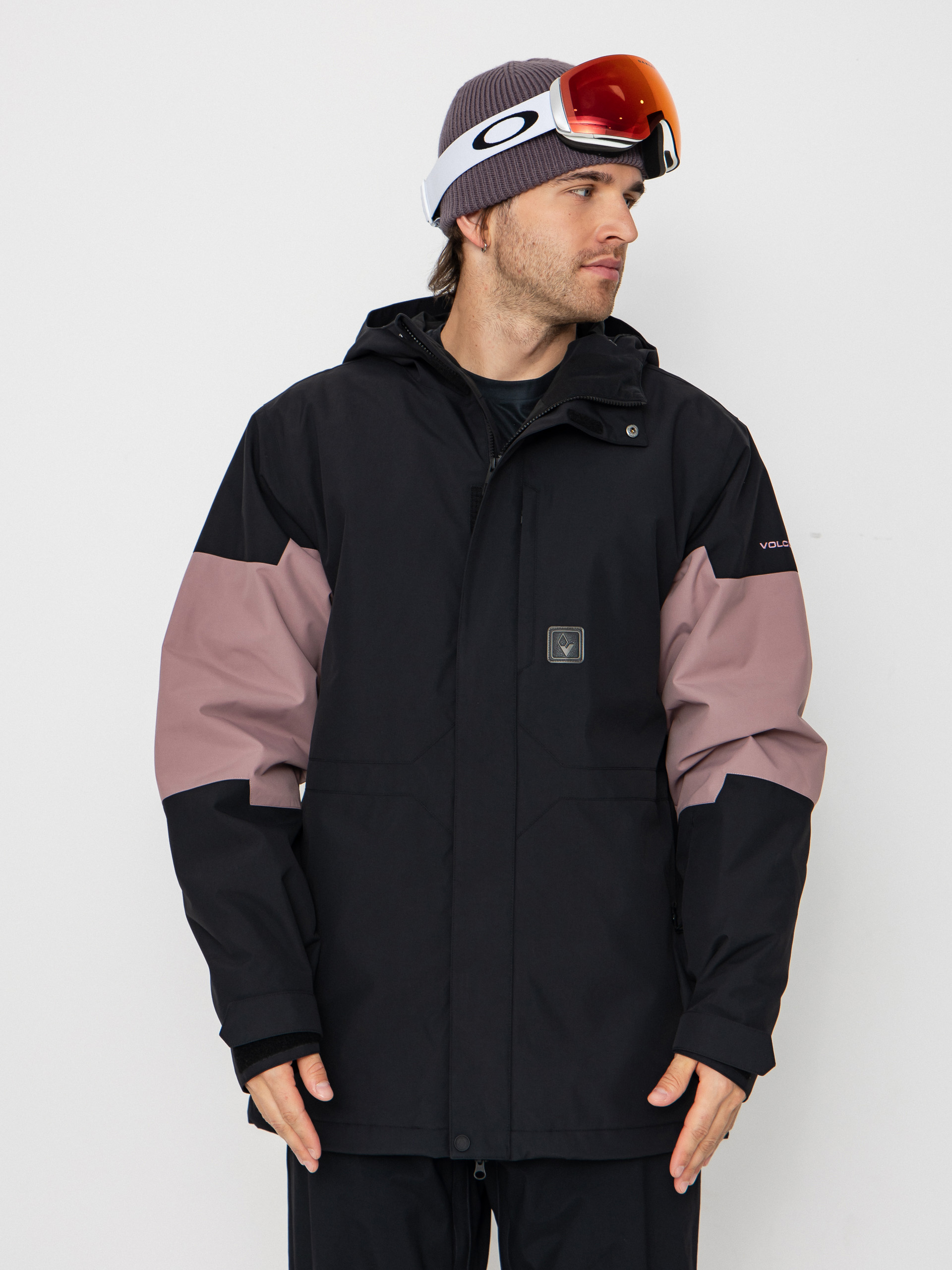 Snowboardovu00e1 bunda Volcom Primry Ins (mauve)