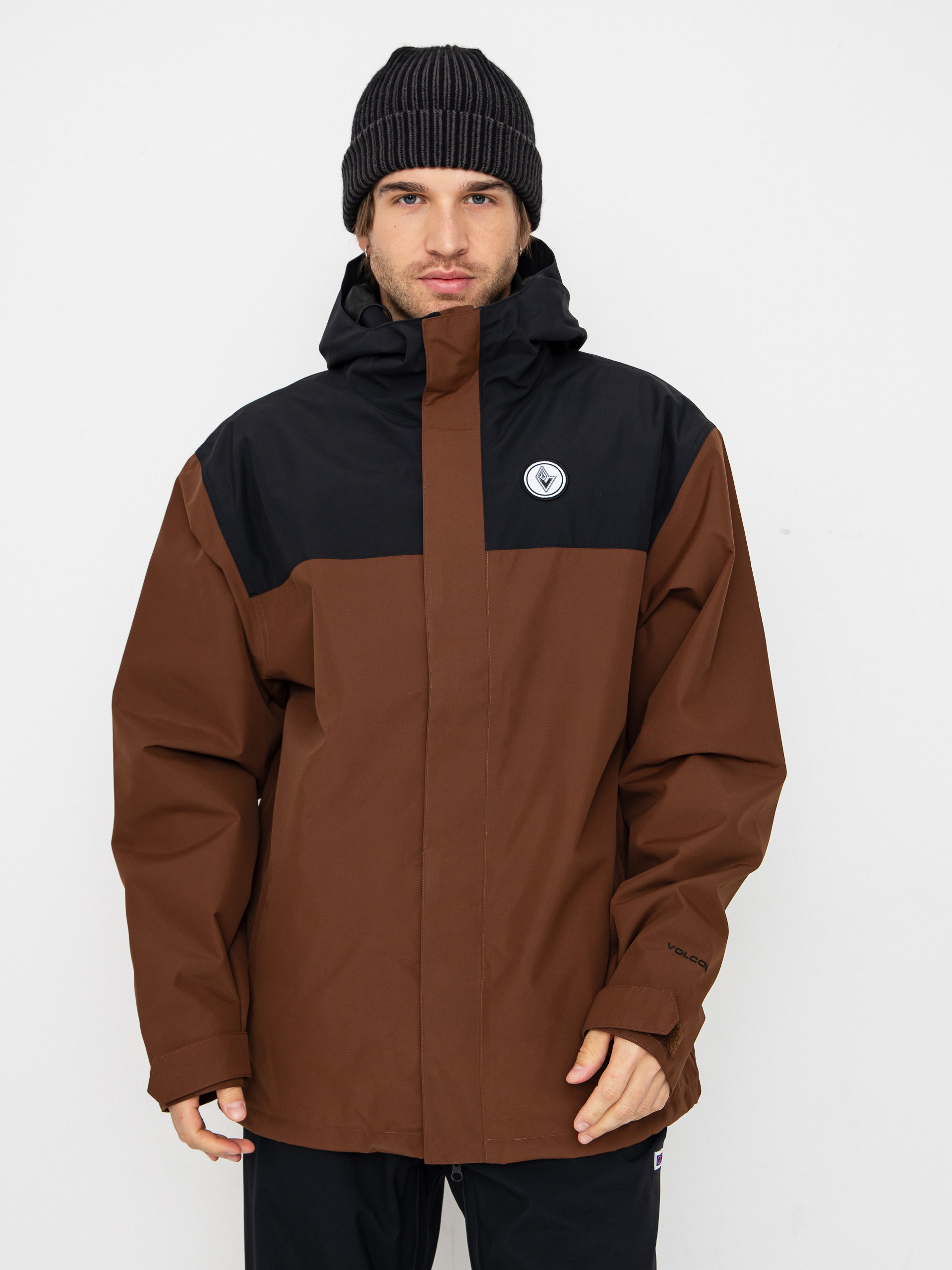 Pánska Snowboardová bunda Volcom Buckthreeeighty (brown)