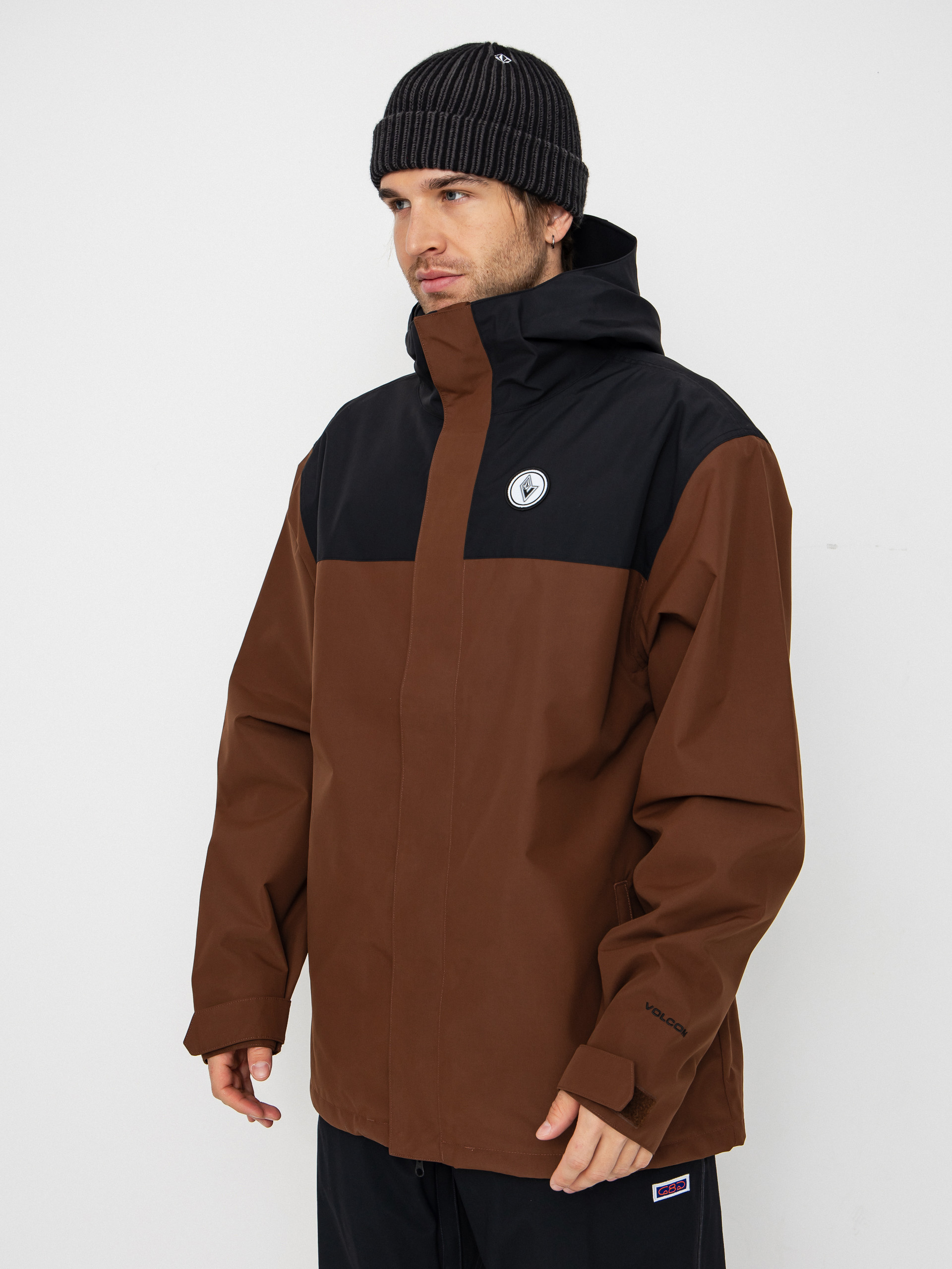 Pánska Snowboardová bunda Volcom Buckthreeeighty (brown)