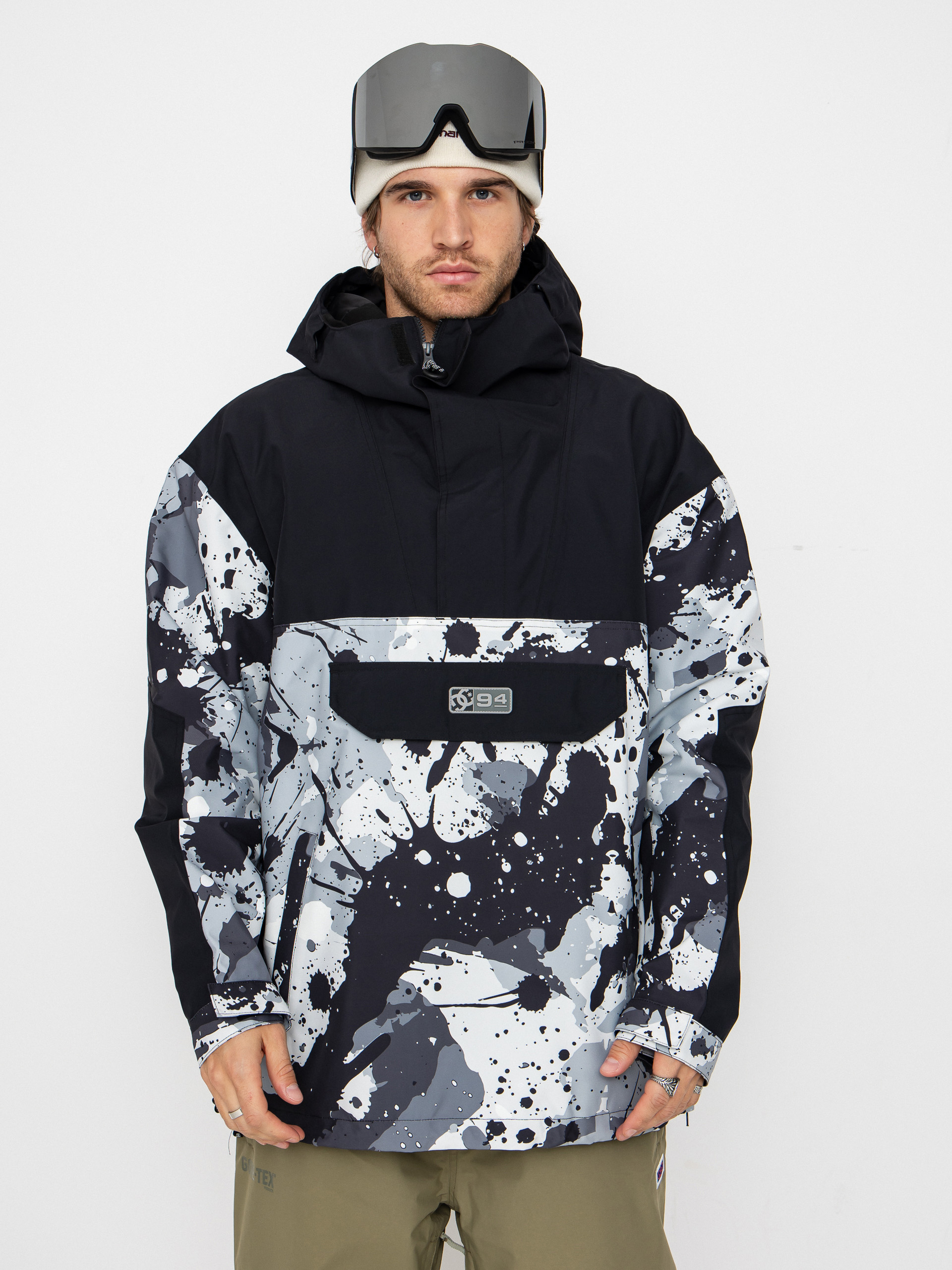 Snowboardovu00e1 bunda DC Dc-43 Anorak (splat camo)