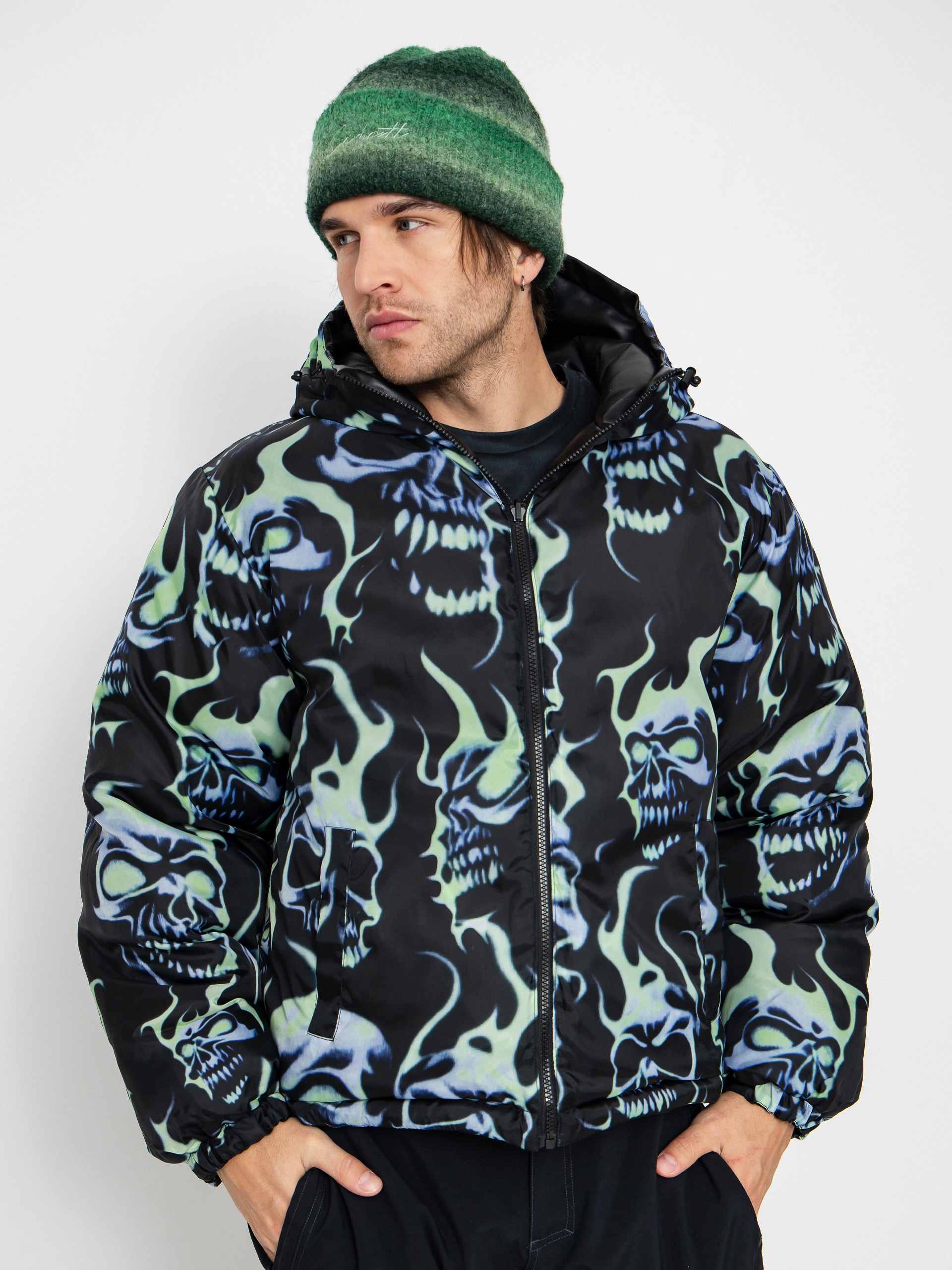 Bunda Wasted Paris Skull Puffer