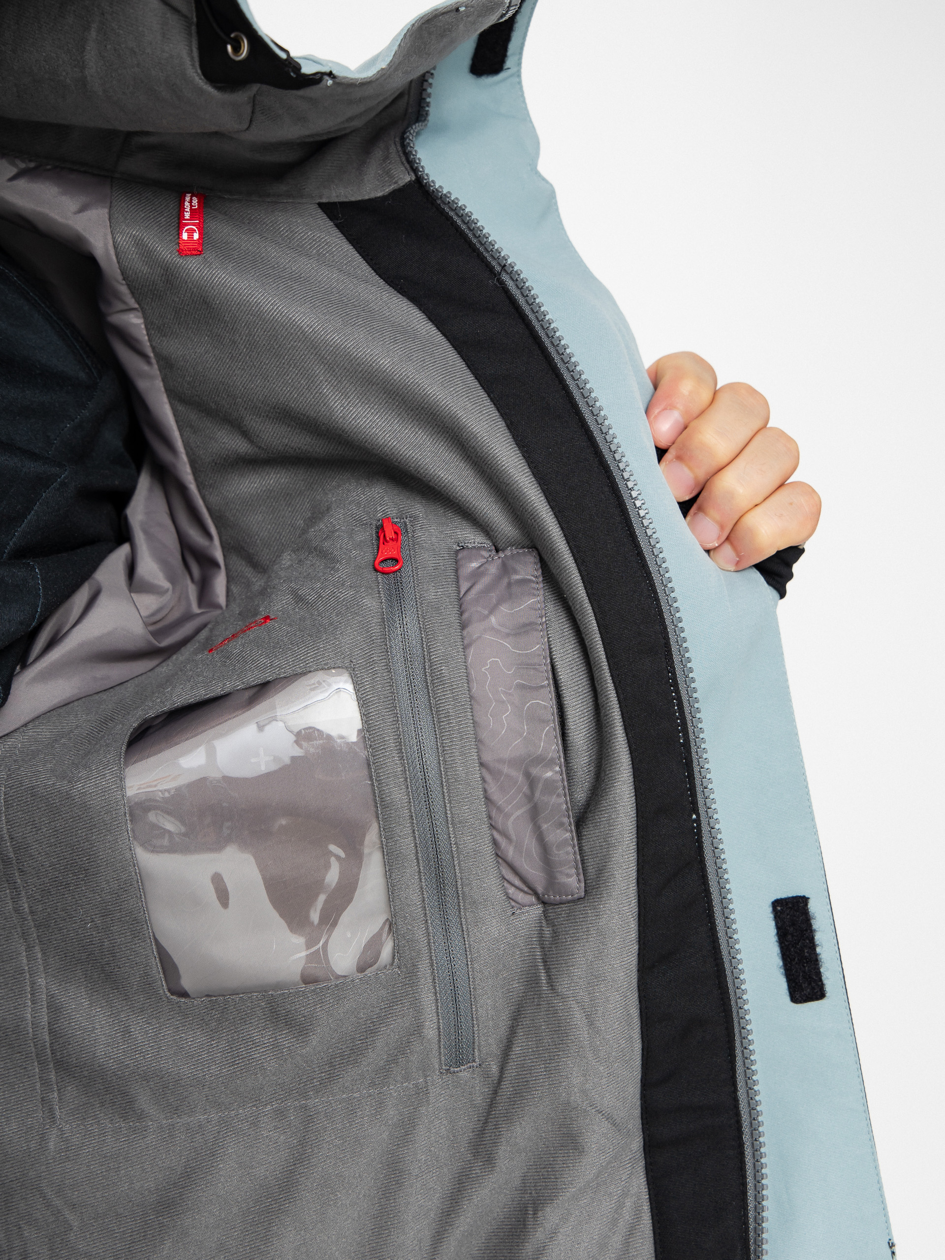 Pánska Snowboardová bunda 686 Geo Insulated (dusty marine colorblock)
