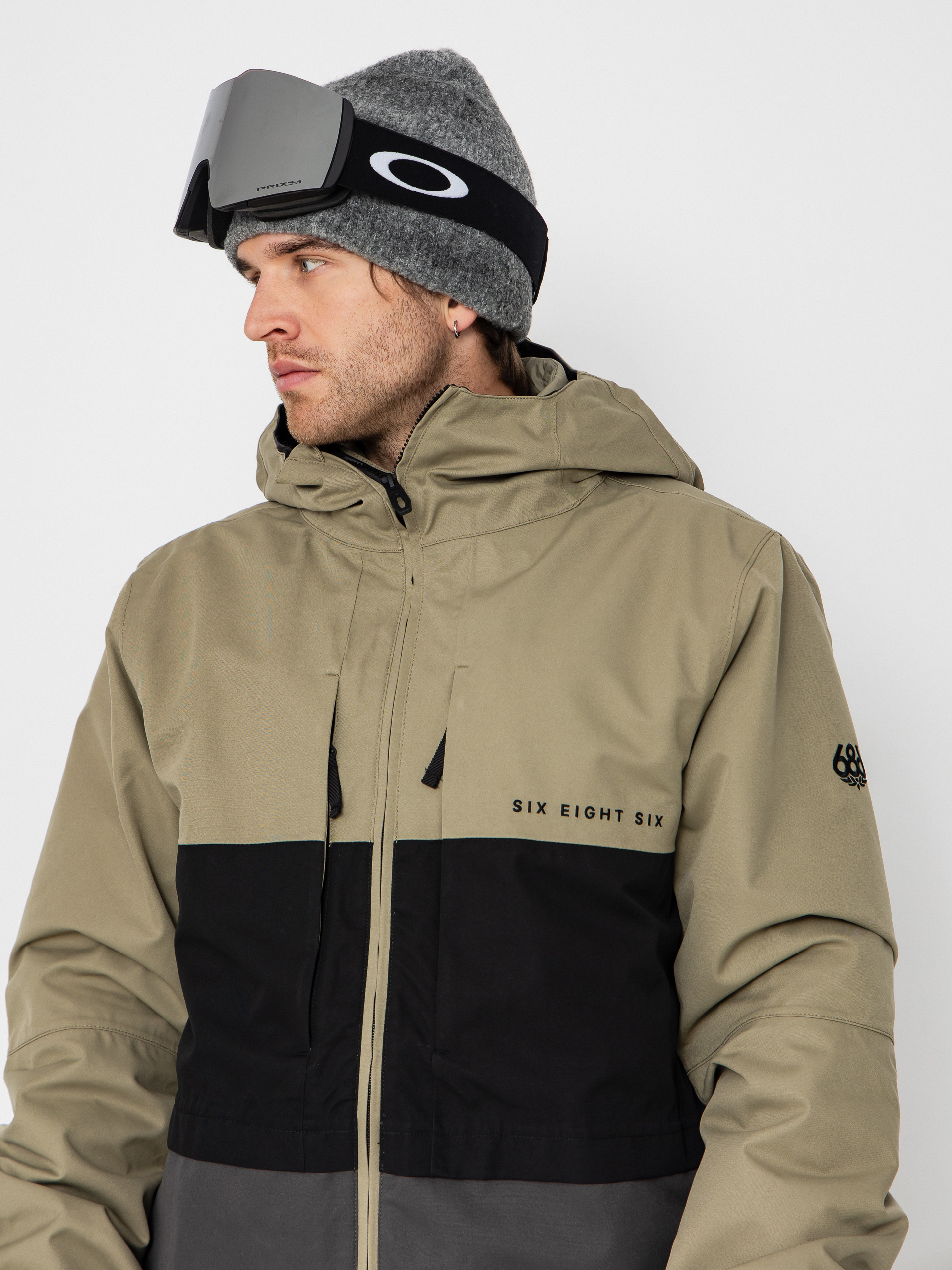 Pánska Snowboardová bunda 686 Smarty 3 In 1 Form (sage colorblock)