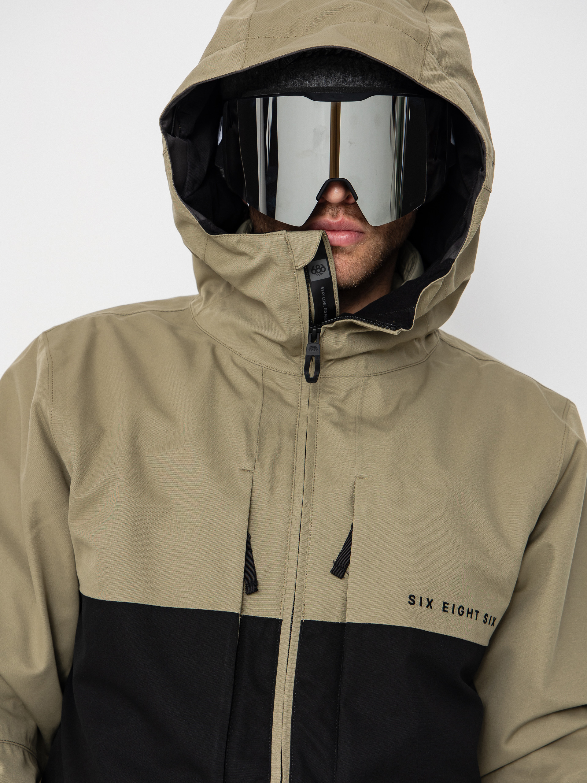 Pánska Snowboardová bunda 686 Smarty 3 In 1 Form (sage colorblock)