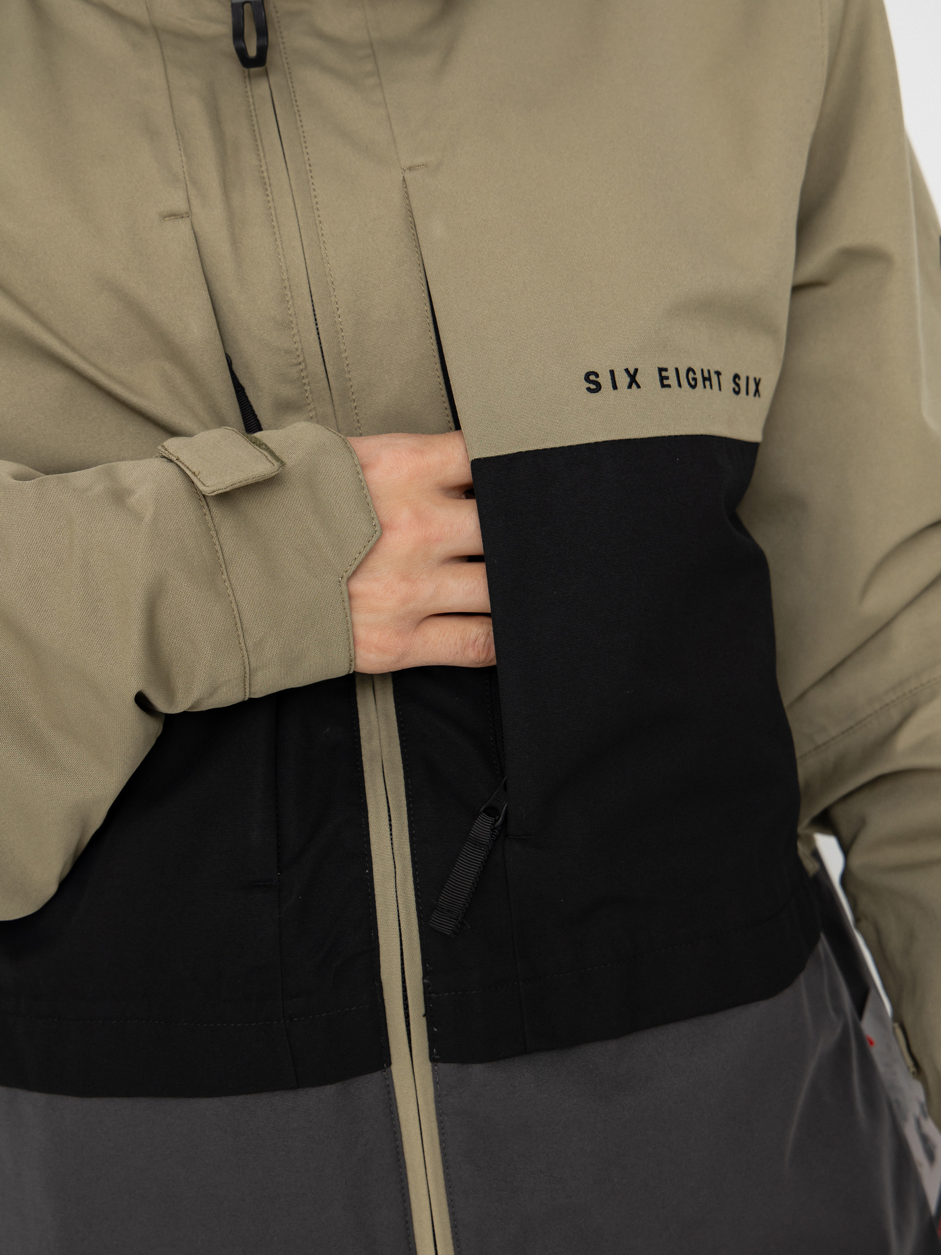 Pánska Snowboardová bunda 686 Smarty 3 In 1 Form (sage colorblock)