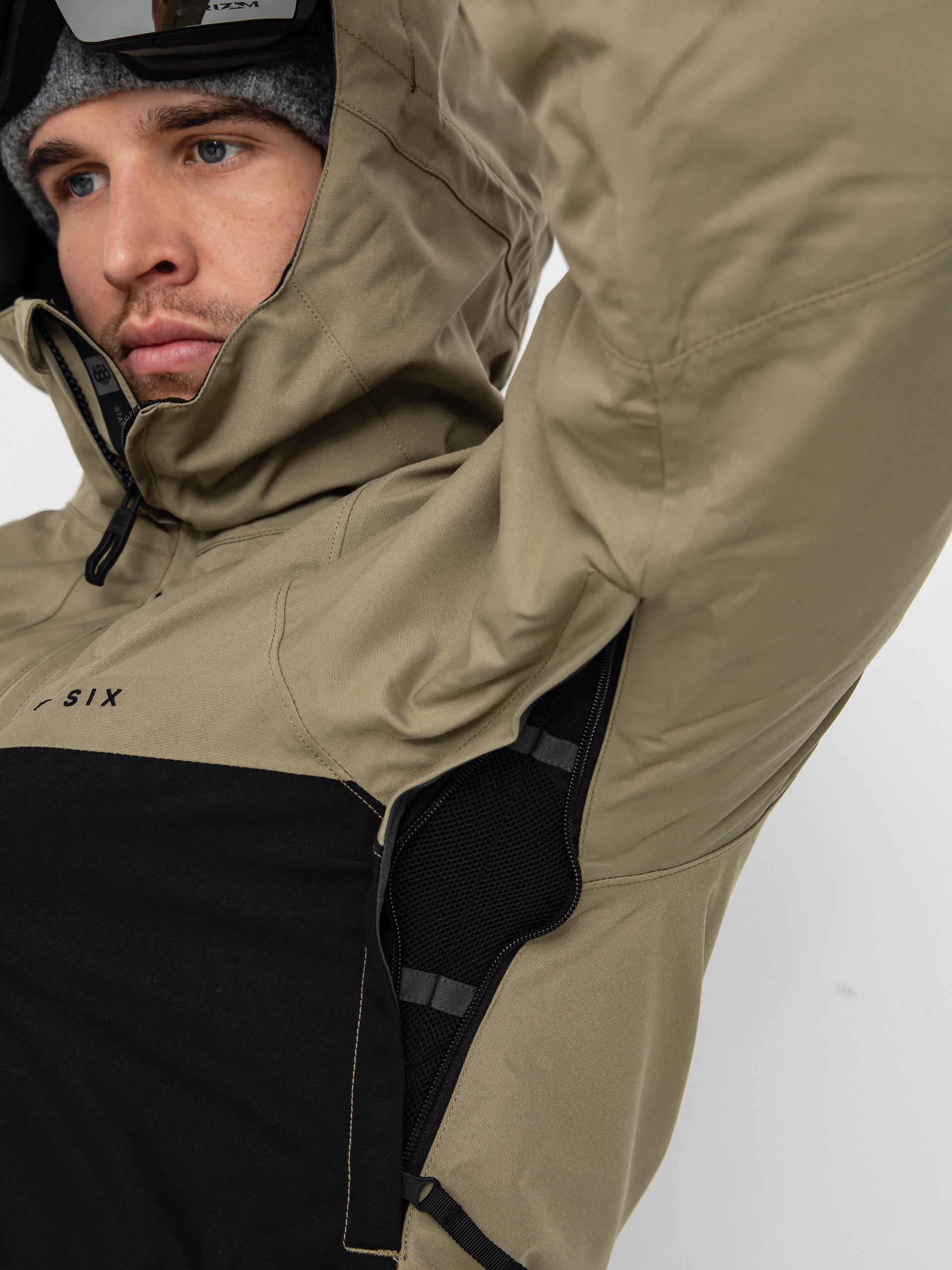 Pánska Snowboardová bunda 686 Smarty 3 In 1 Form (sage colorblock)