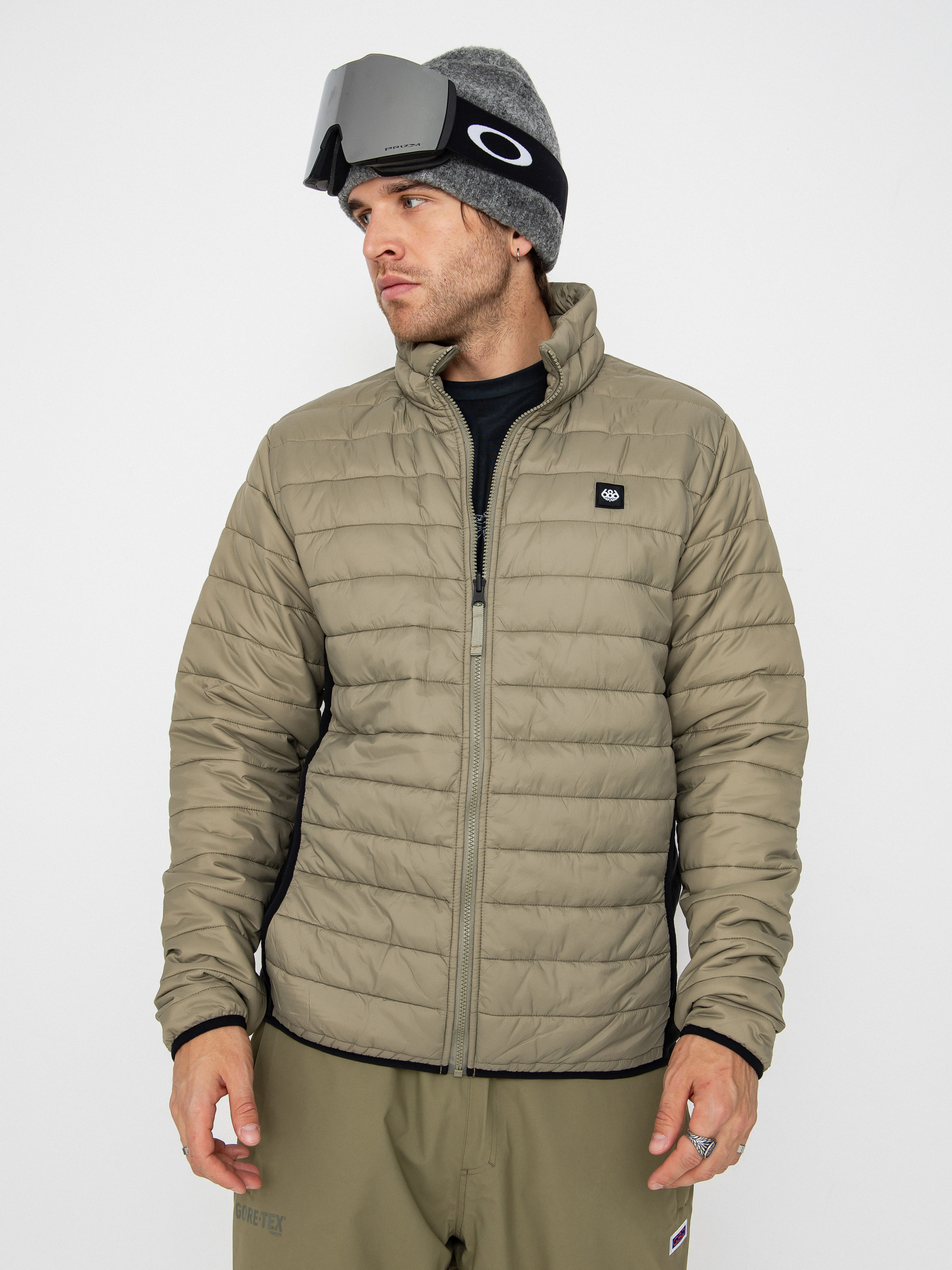 Pánska Snowboardová bunda 686 Smarty 3 In 1 Form (sage colorblock)