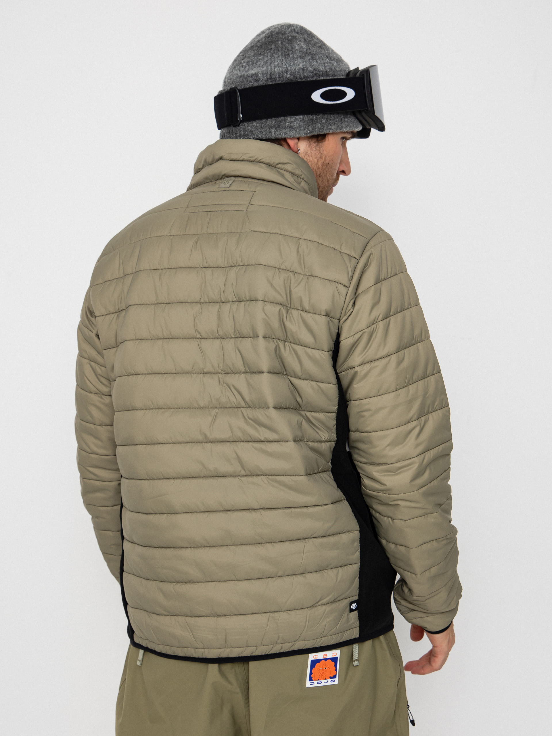 Pánska Snowboardová bunda 686 Smarty 3 In 1 Form (sage colorblock)
