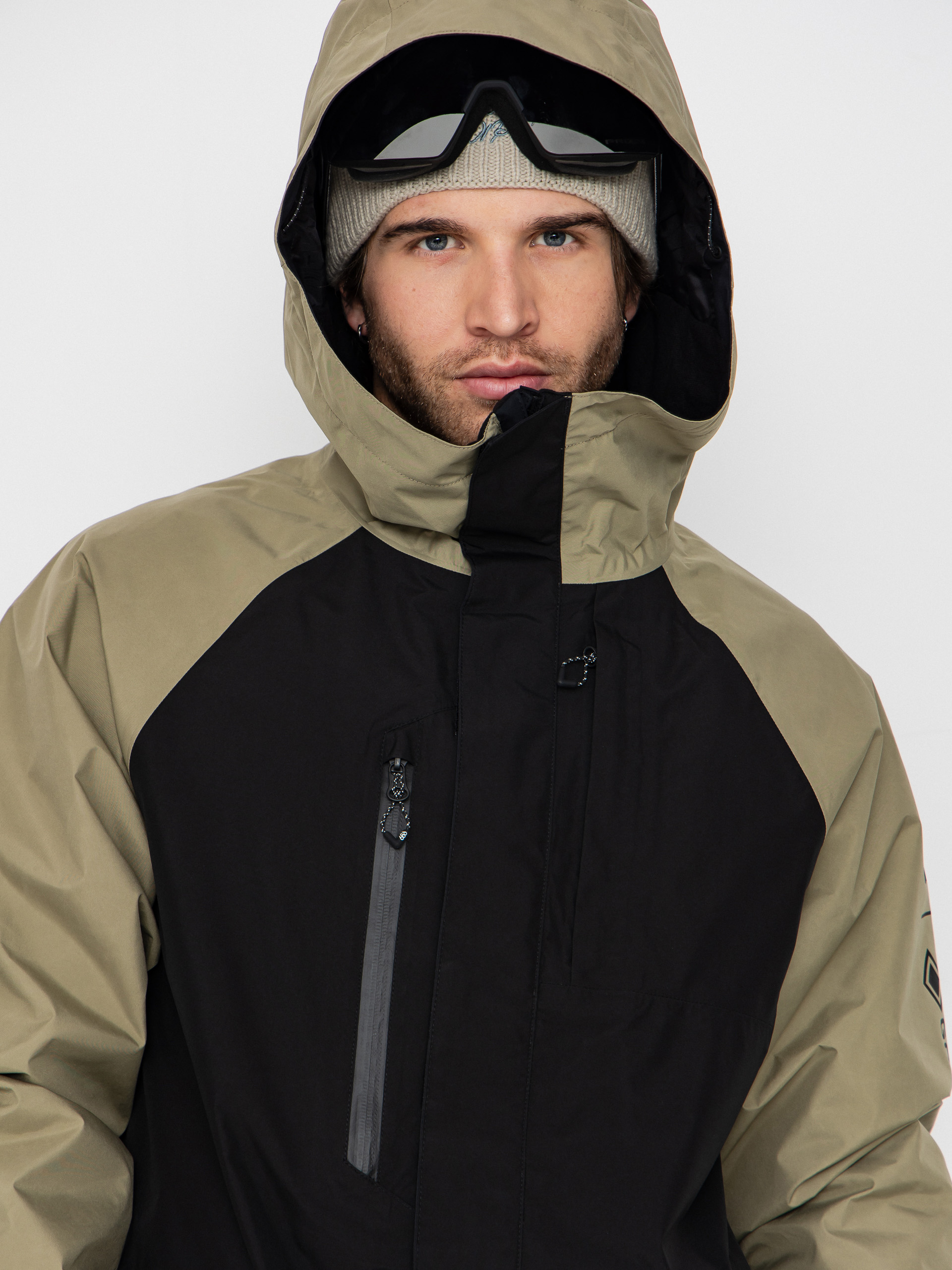 Pánska Snowboardová bunda 686 Gore-TeX Core (sage colorblock)