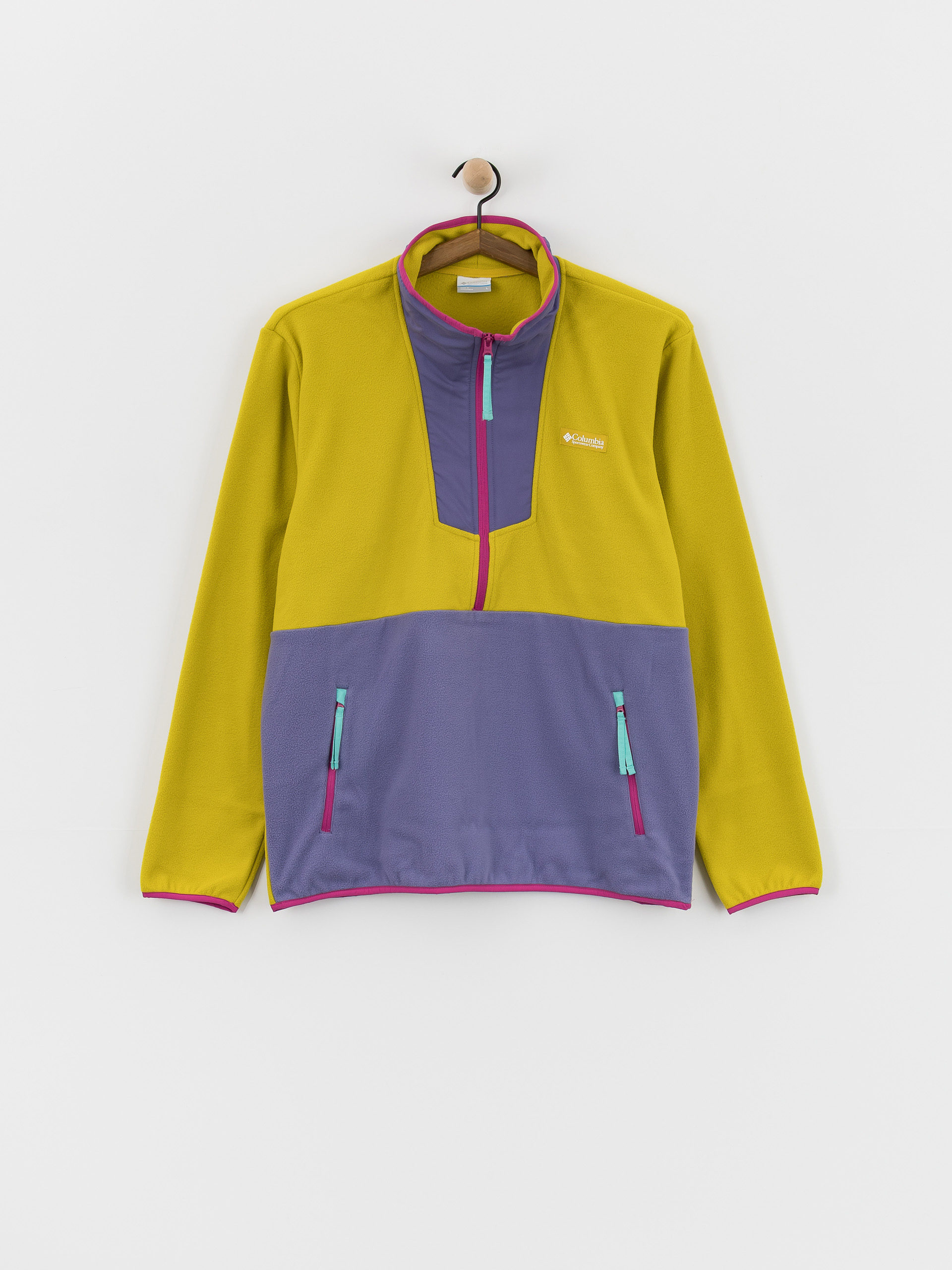 Flísová mikina Columbia Sequoia Grove Half Zip (antique moss/stormwatch)