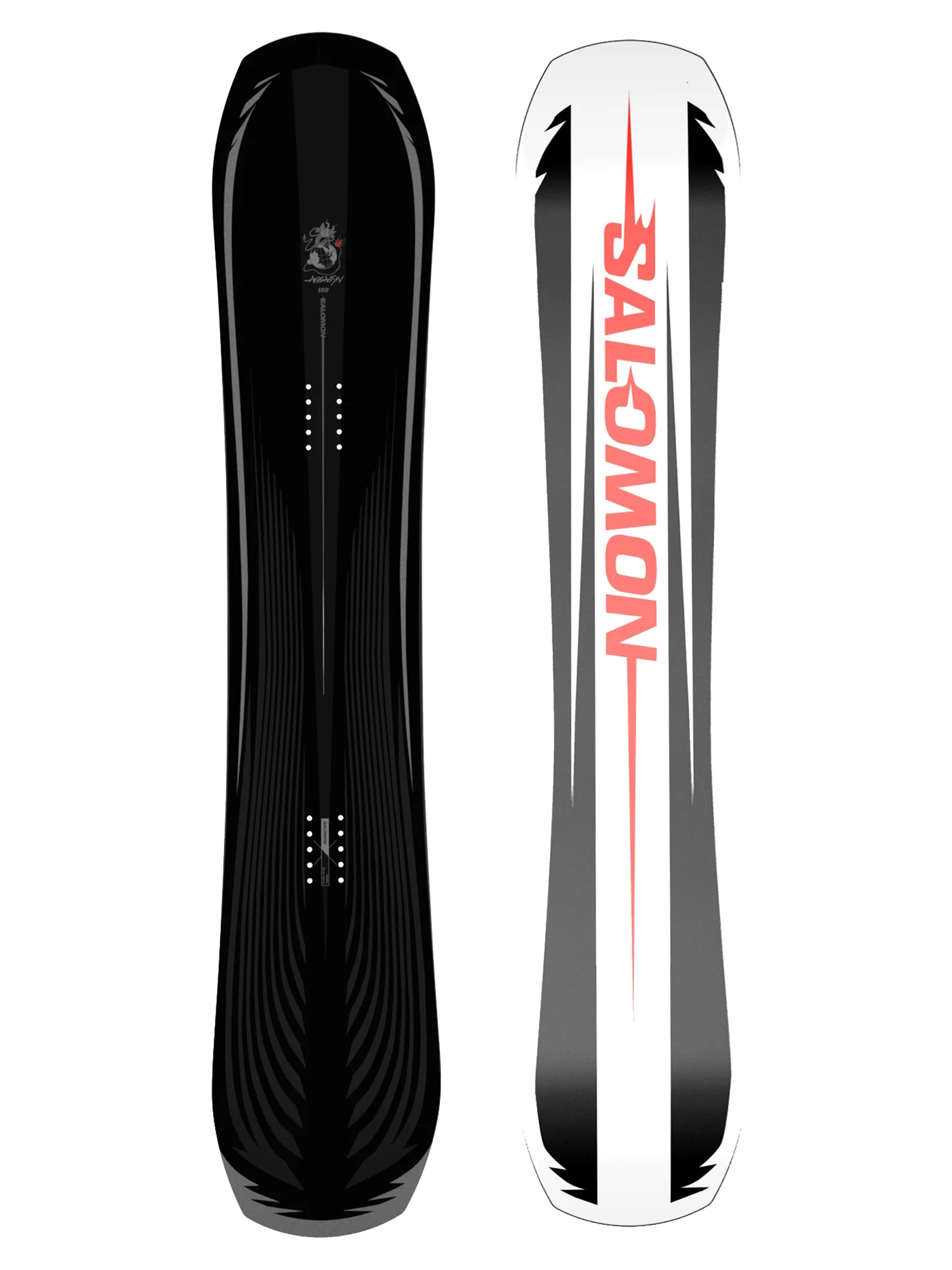 Pánska Snowboard Salomon Assassin Pro (white/black/red)