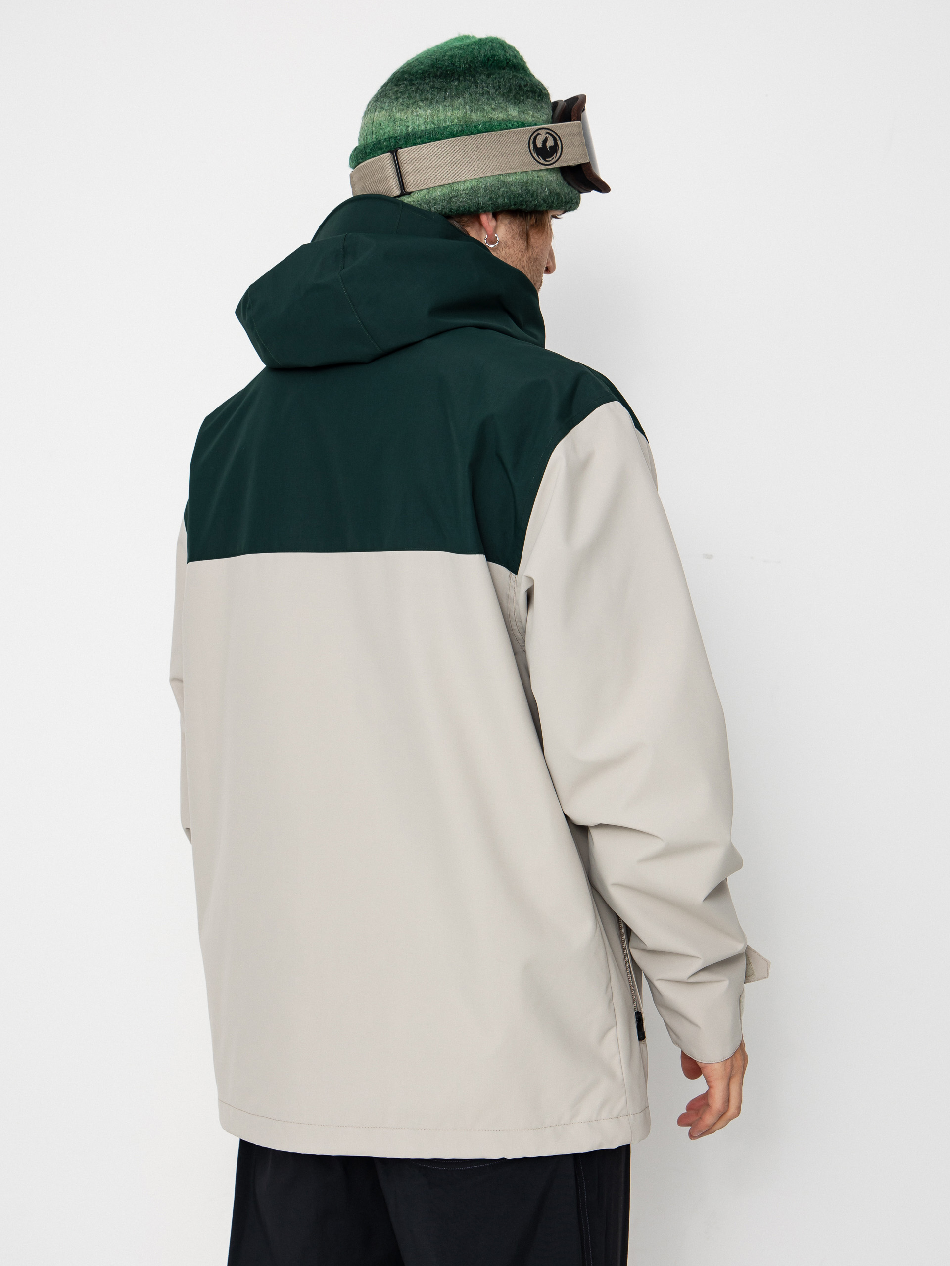 Pánska Snowboardová bunda Volcom Buckthreeeighty (stone)