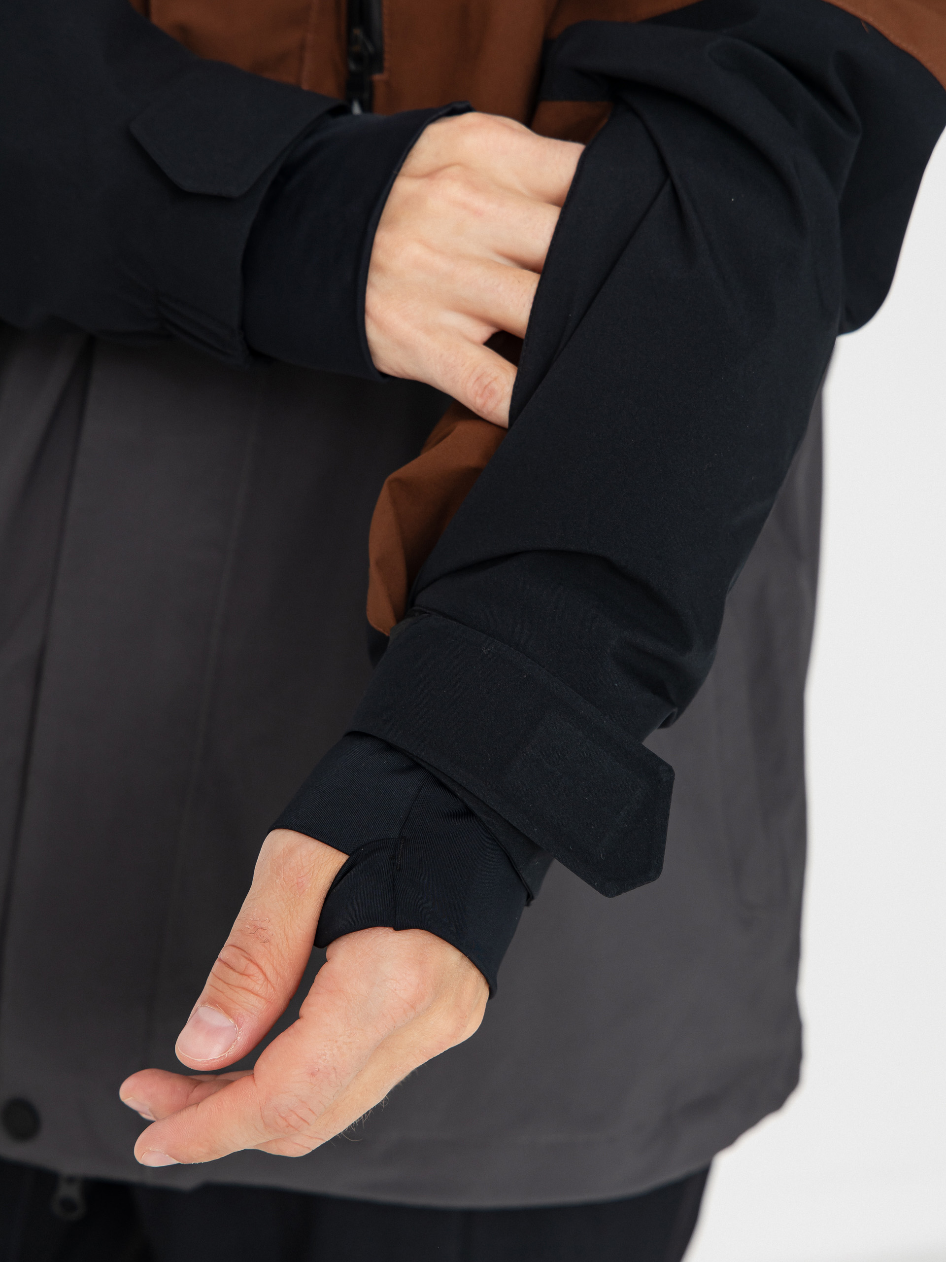 Pánska Snowboardová bunda Volcom Rnge Stretch 30K (brown)